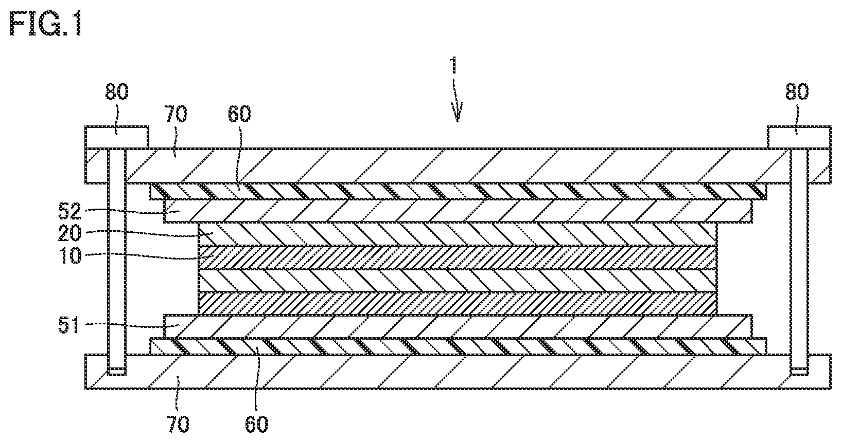 Patent US12315869 Figure 1 – Battery module