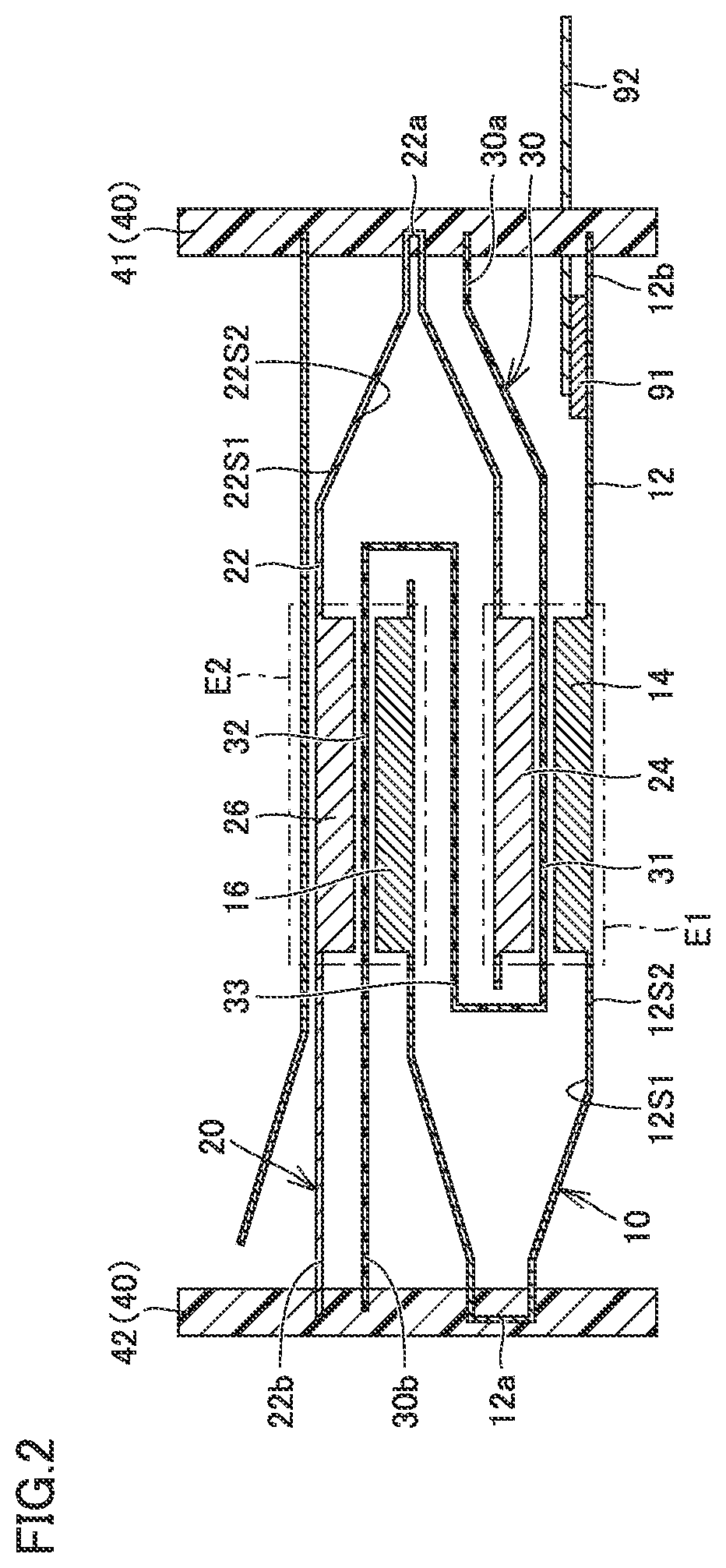 Patent US12315869 Figure 2 – Battery module