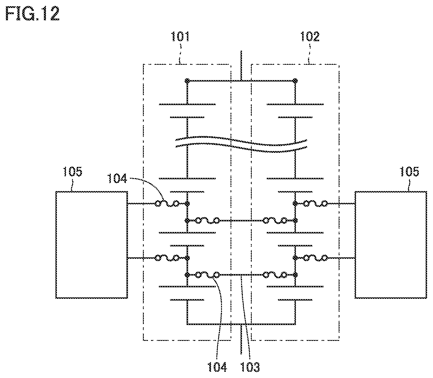 Patent US12315869 Figure 8 – Battery module