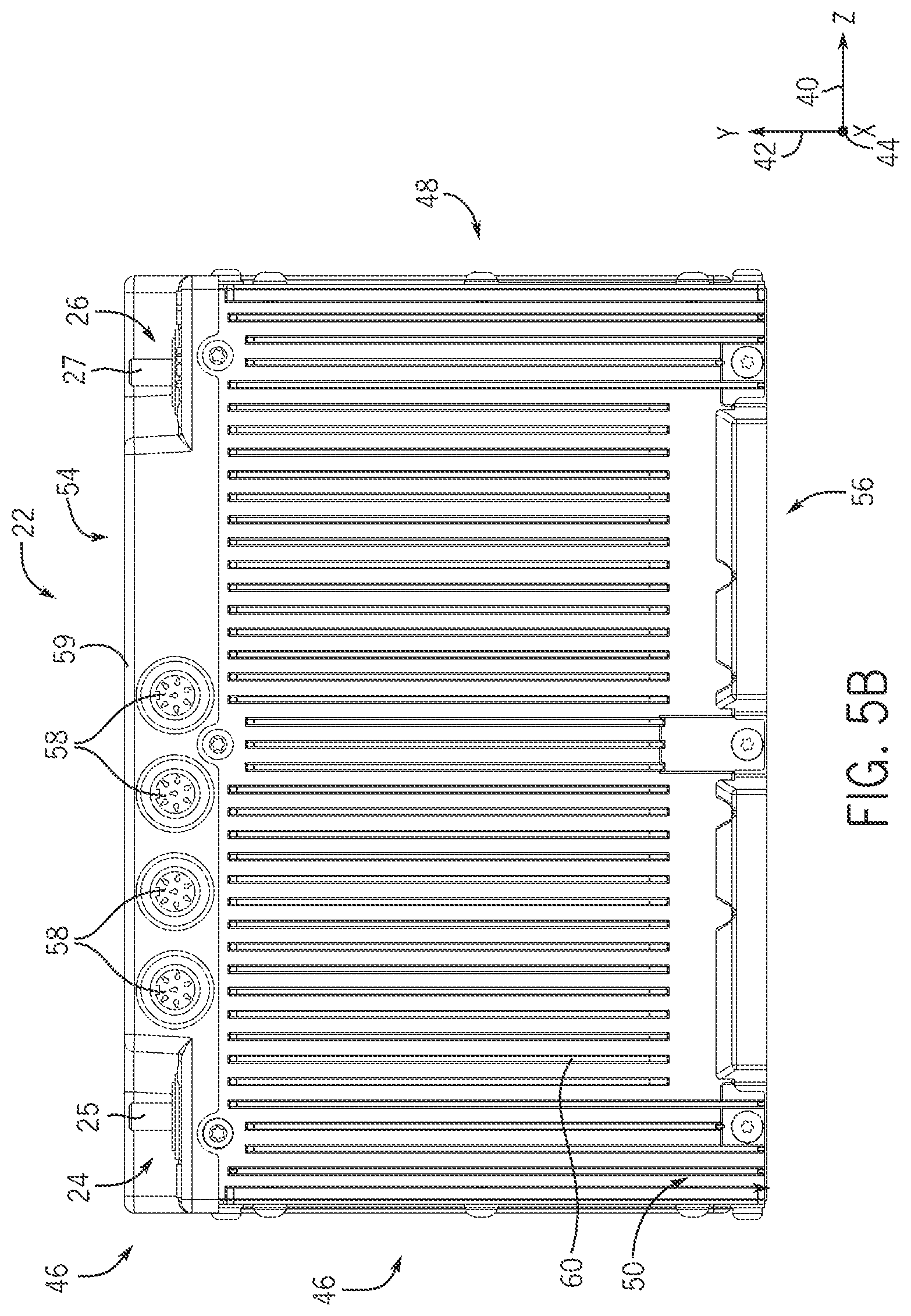 Patent US12315870 Figure 4 – Lithium ion battery with lead acid form factor