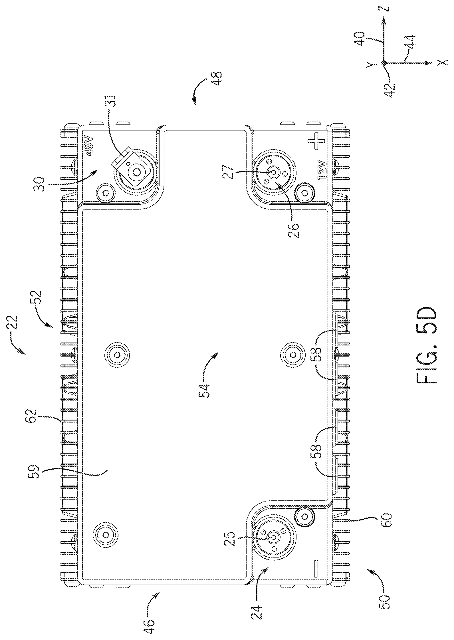 Patent US12315870 Figure 6 – Lithium ion battery with lead acid form factor