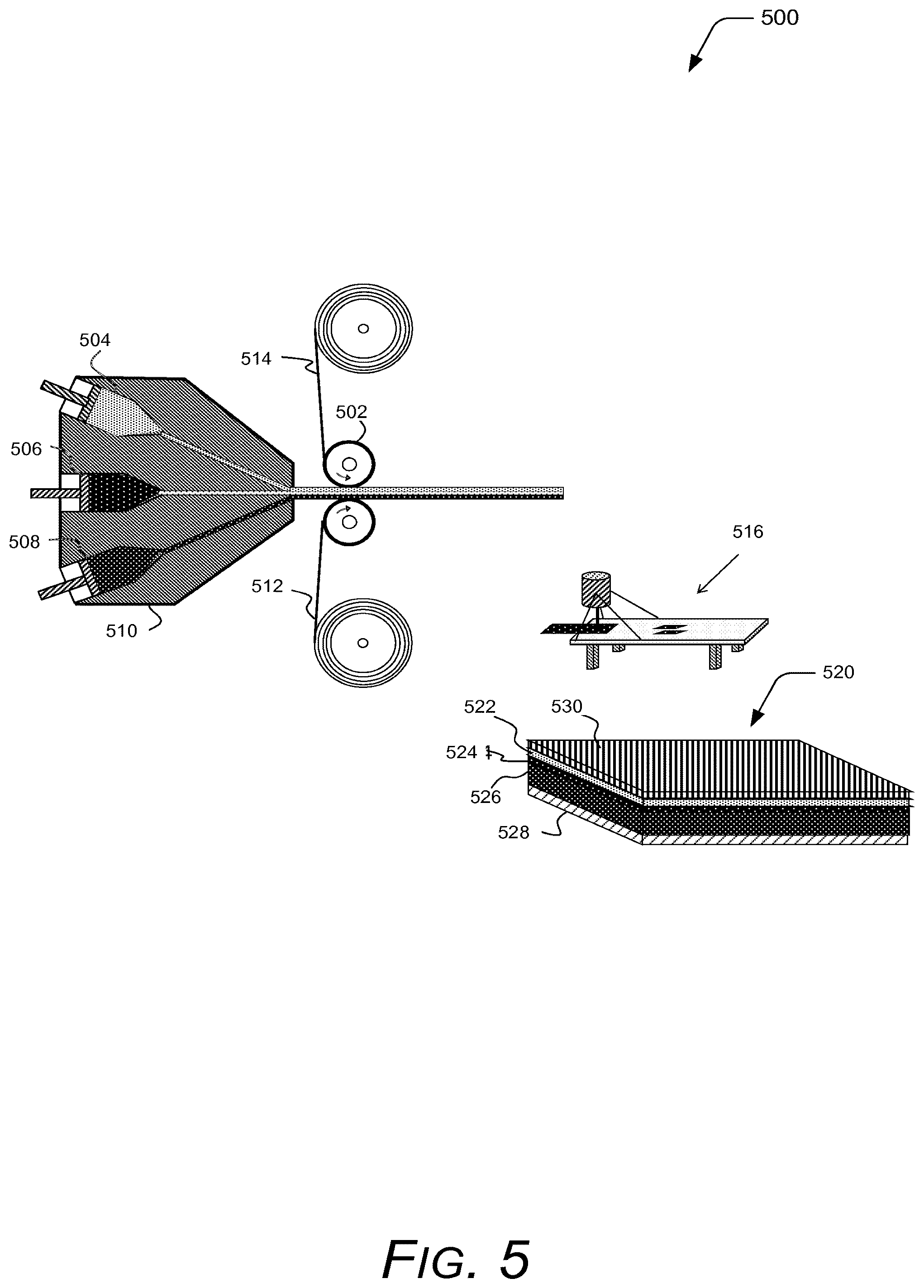 Patent US12315873 Figure 5 – Solid-state battery separator including low melt temperature inorganic electrolyte and method of fabricating the same