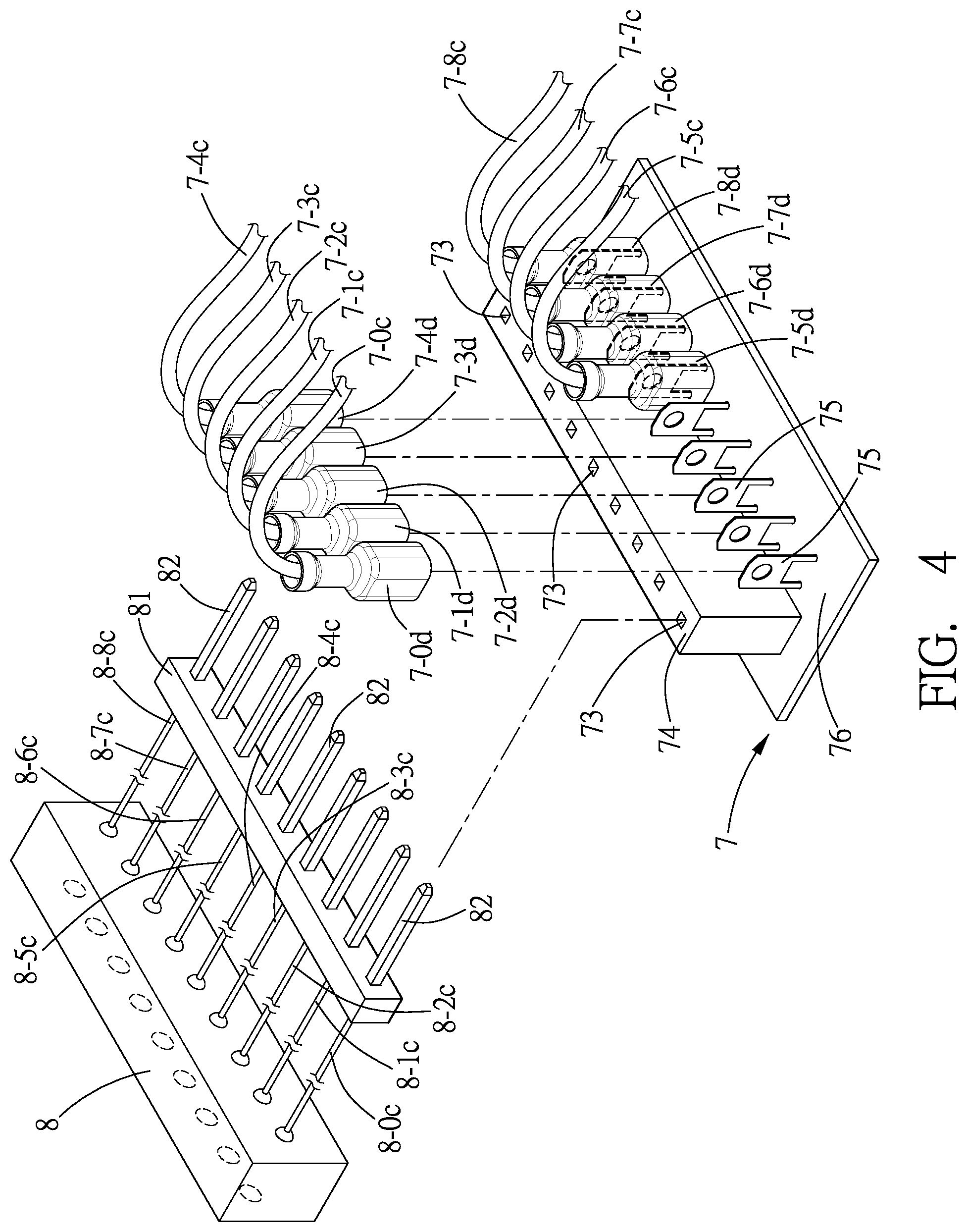 Patent US12315895 Figure 4 – Battery having external connector for balance charging and discharging