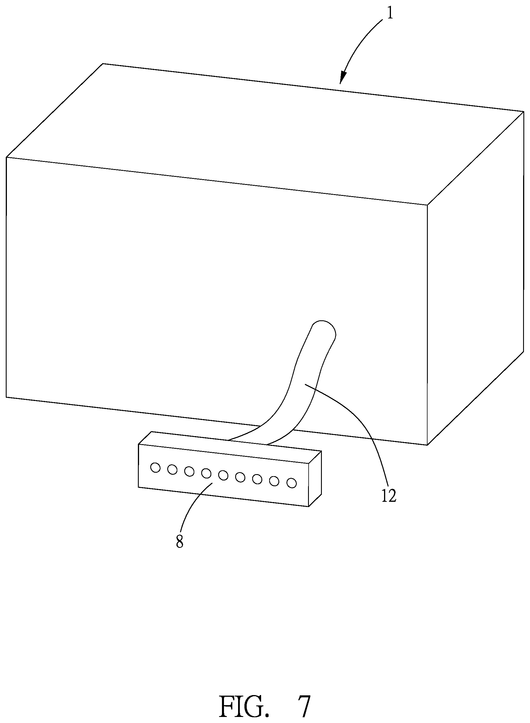 Patent US12315895 Figure 7 – Battery having external connector for balance charging and discharging