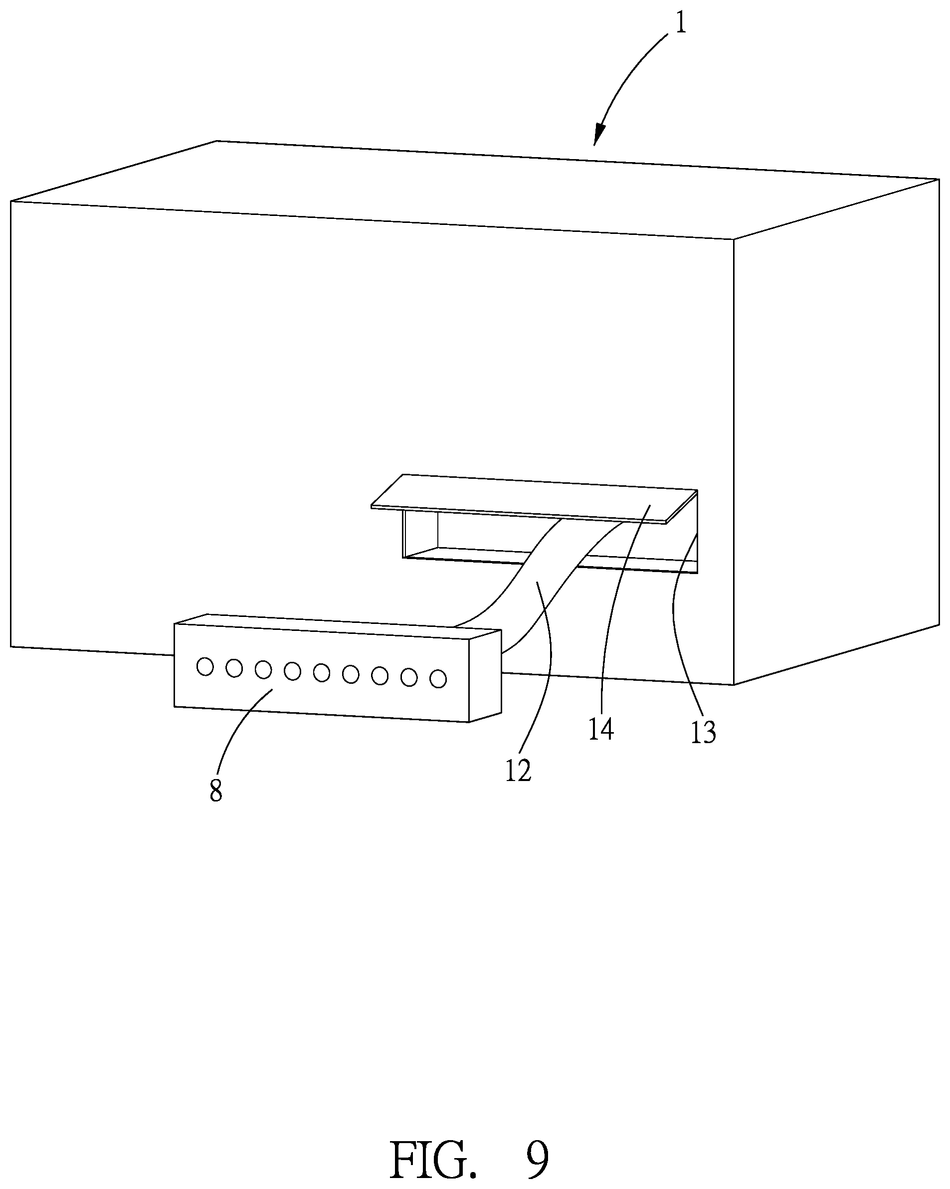 Patent US12315895 Figure 9 – Battery having external connector for balance charging and discharging