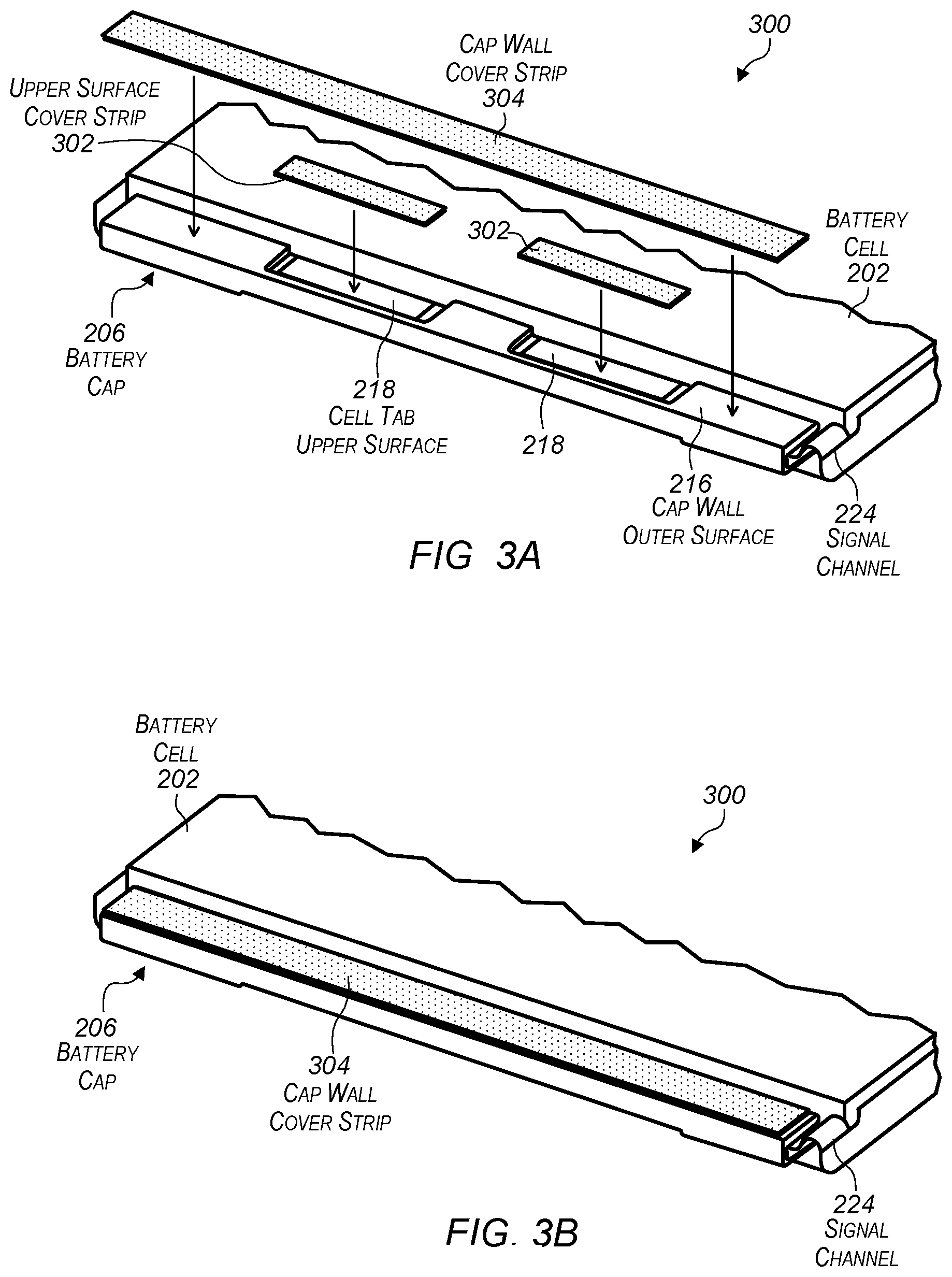 Patent US12315896 Figure 4 – Battery cap with cut-out sections