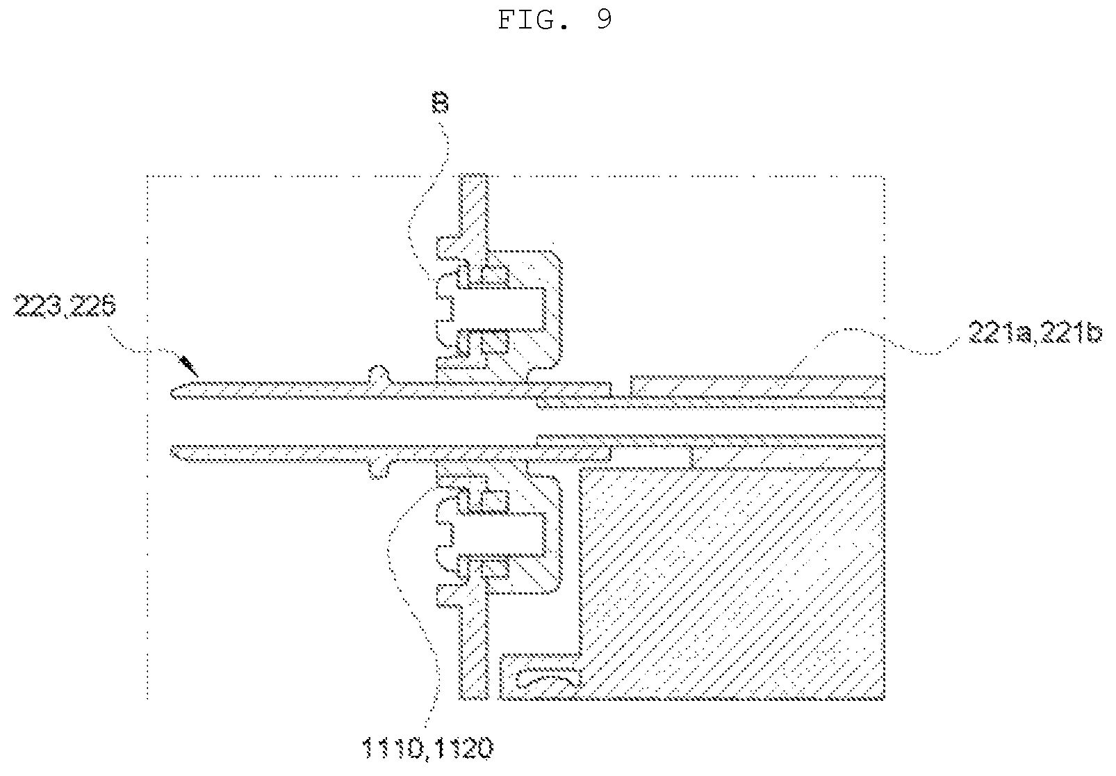 Patent US12315901 Figure 9 – Battery module for secondary battery and battery pack including the same