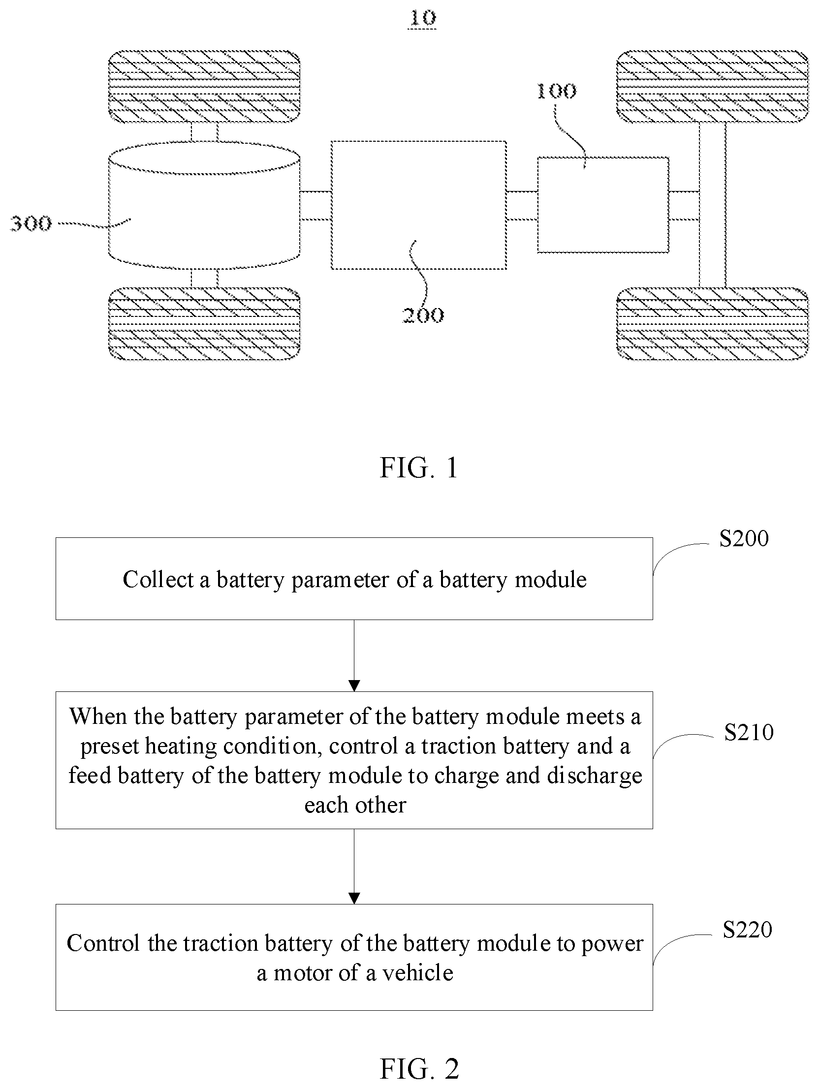 Patent US12315902 Figure 1 – Battery heating control method and apparatus, and electronic device