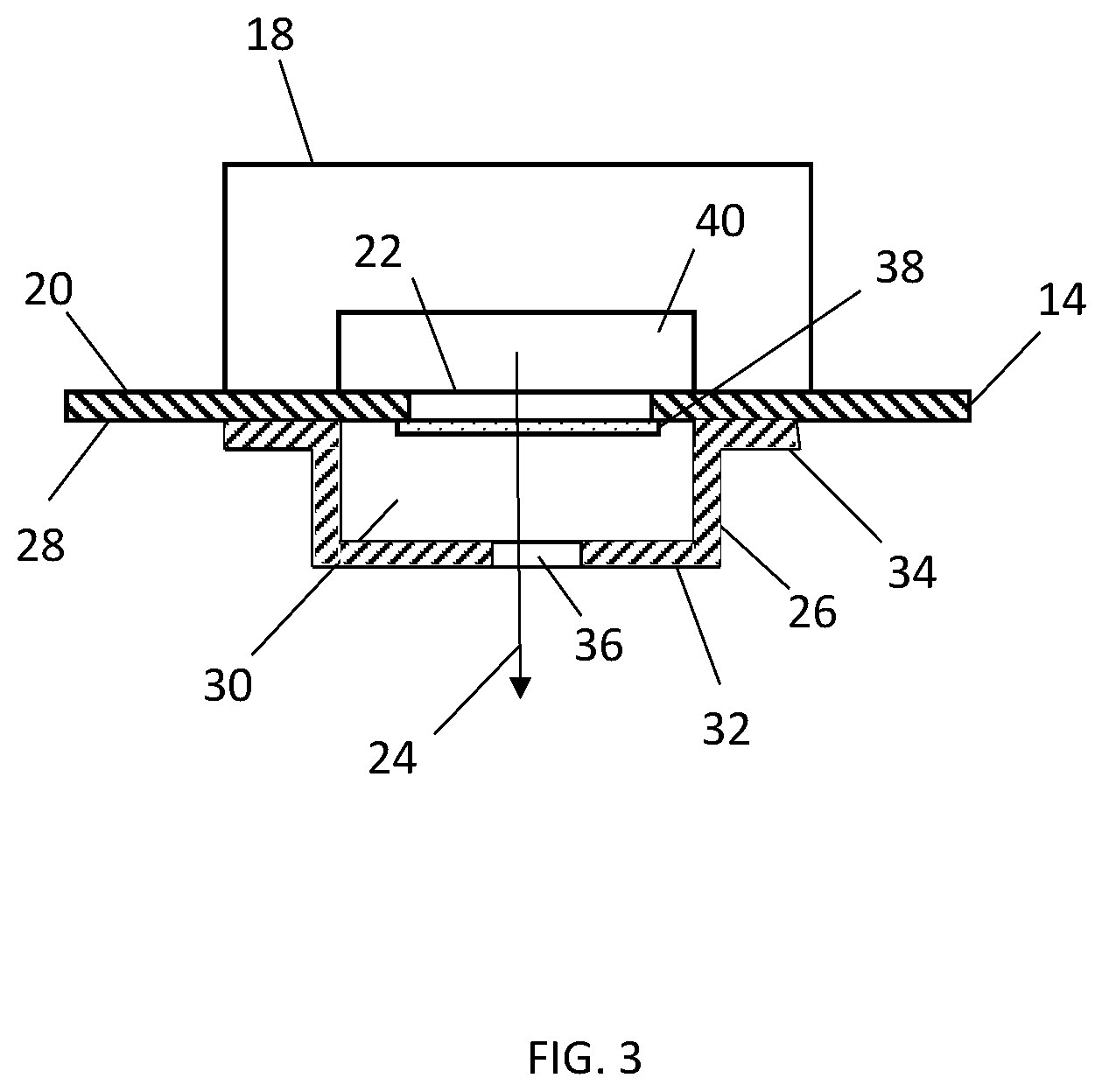 Patent US12315903 Figure 3 – Thermal propagation mitigation of vehicle components