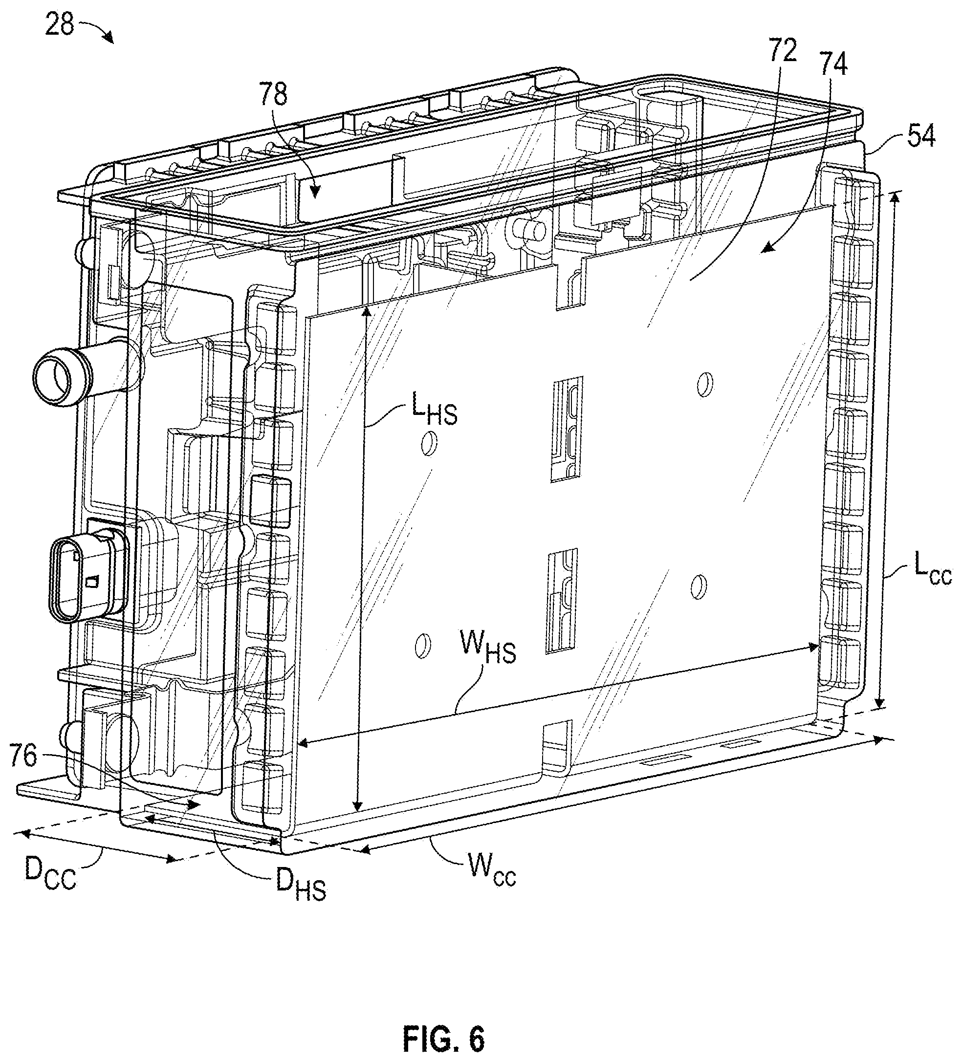 Patent US12315904 Figure 4 – Battery system having a passive heat sink