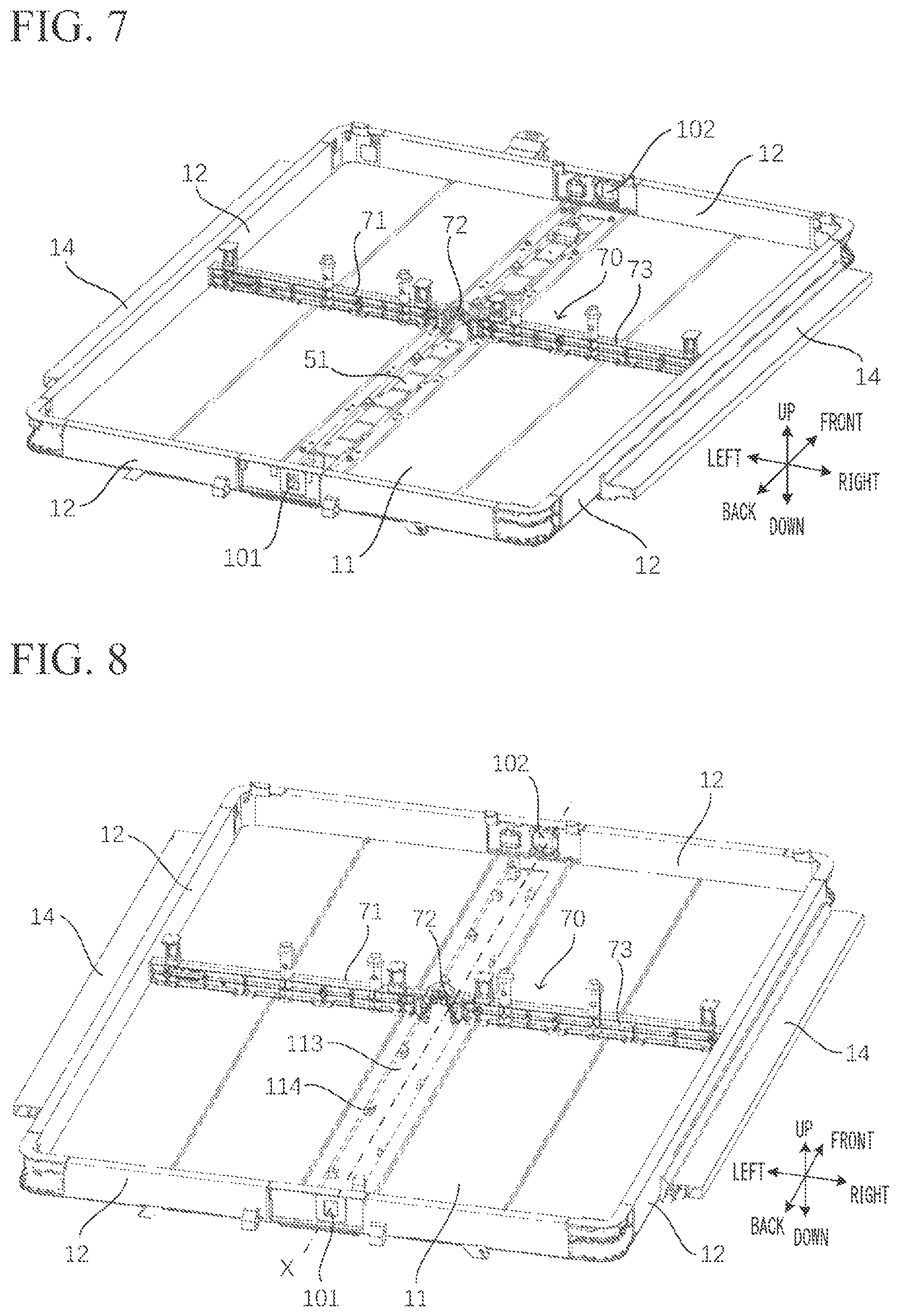 Patent US12315905 Figure 7 – Battery pack and vehicle
