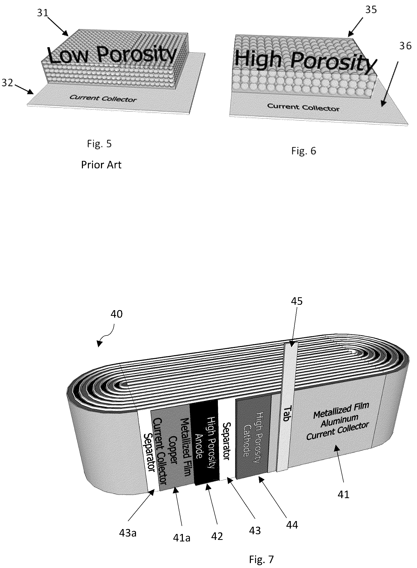 Patent US12315935 Figure 3 – Battery with metallized film current collector having low internal resistance