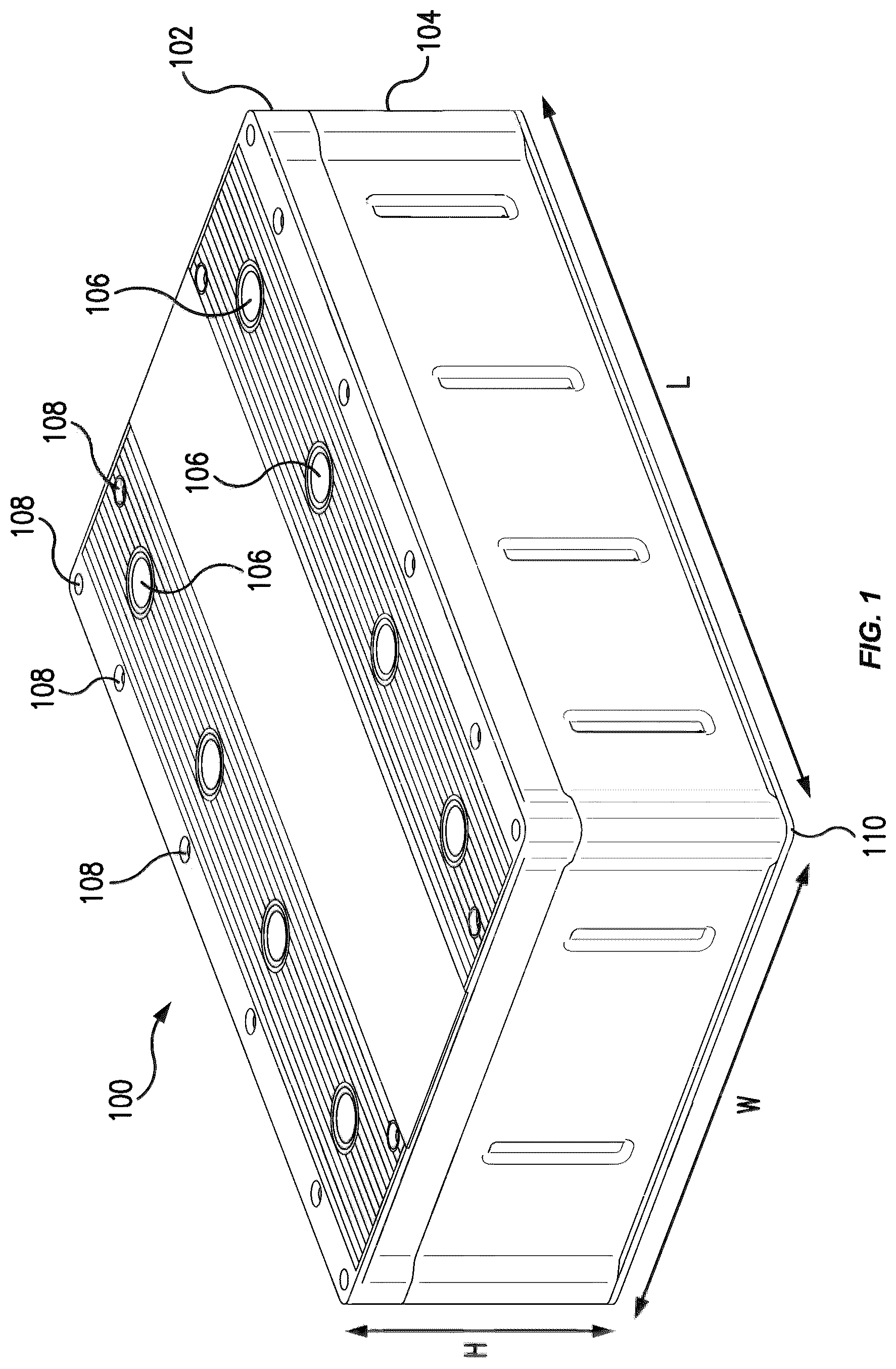 Patent US12315946 Figure 1 – Configurable vehicle battery backplane and modules and methods of operating the same