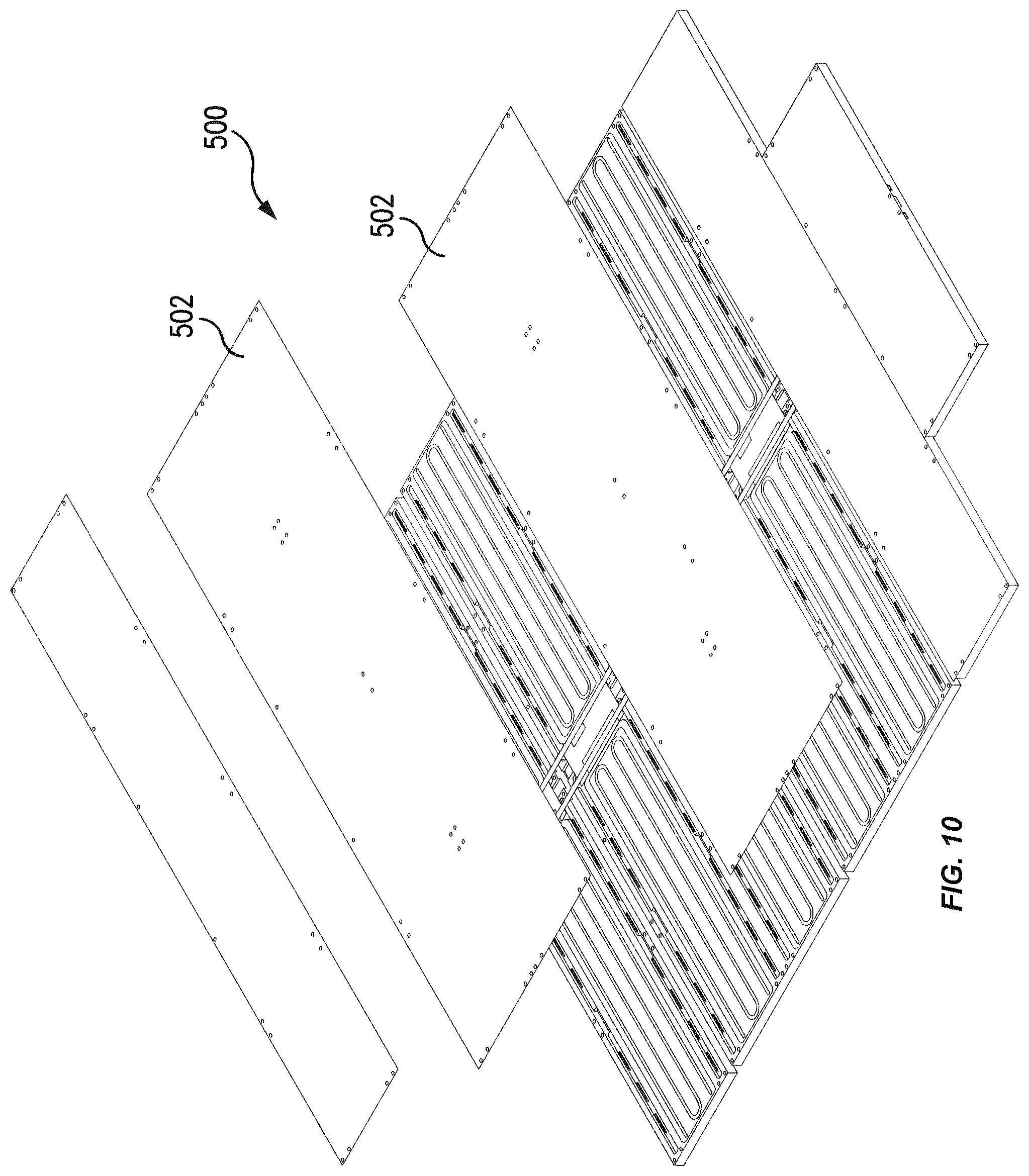 Patent US12315946 Figure 10 – Configurable vehicle battery backplane and modules and methods of operating the same