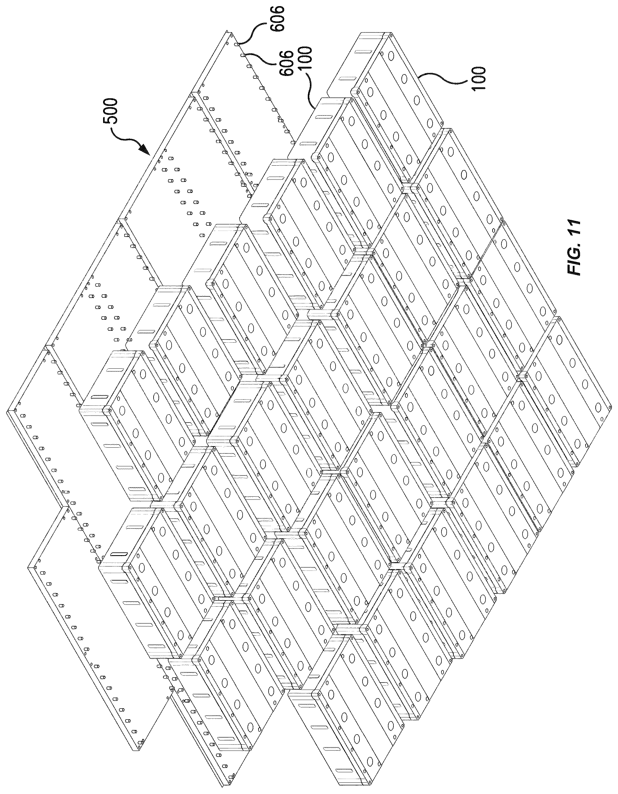 Patent US12315946 Figure 11 – Configurable vehicle battery backplane and modules and methods of operating the same