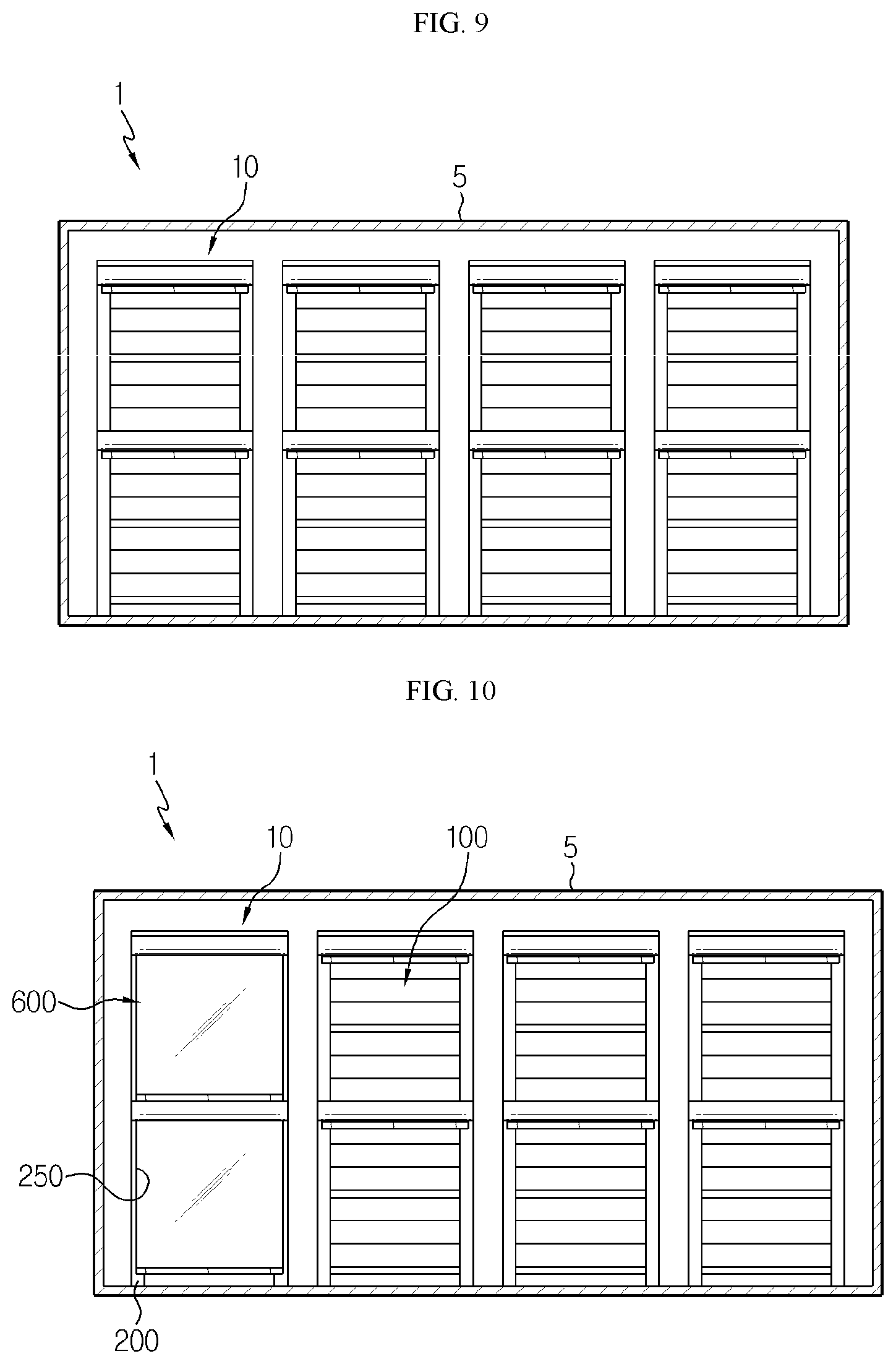 Patent US12315947 Figure 8 – Battery rack and energy storage system including the same
