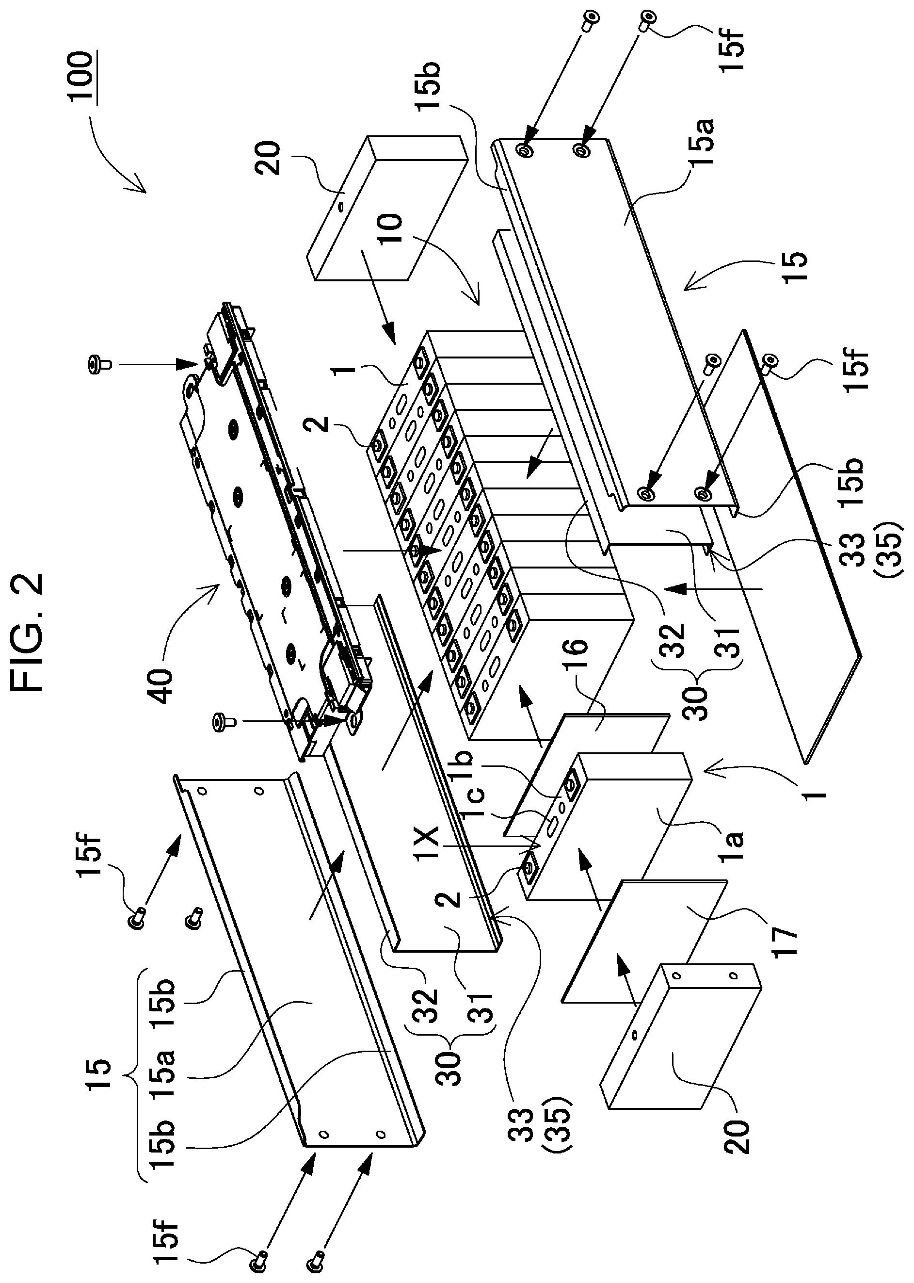 Patent US12315948 Figure 2 – Power supply device and vehicle and power storage device having same