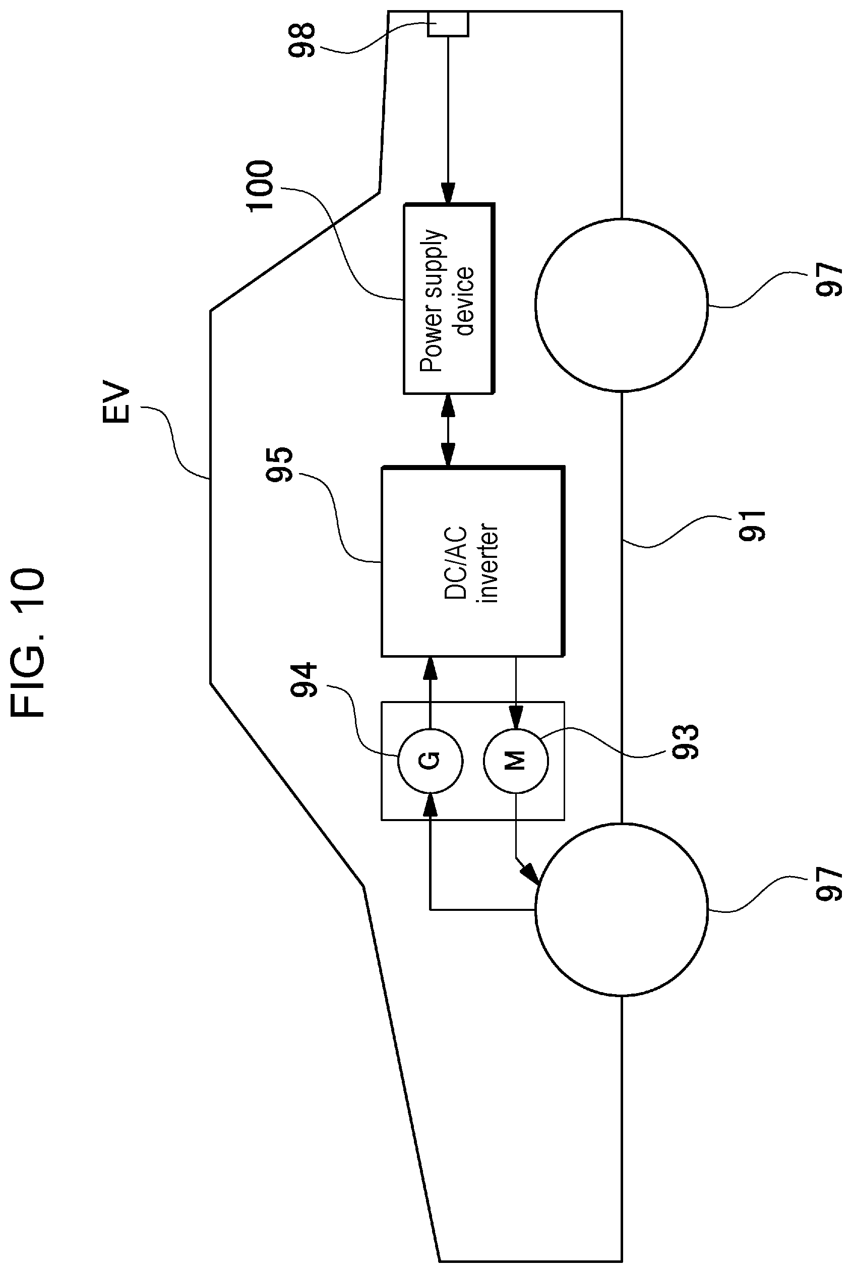 Patent US12315948 Figure 7 – Power supply device and vehicle and power storage device having same