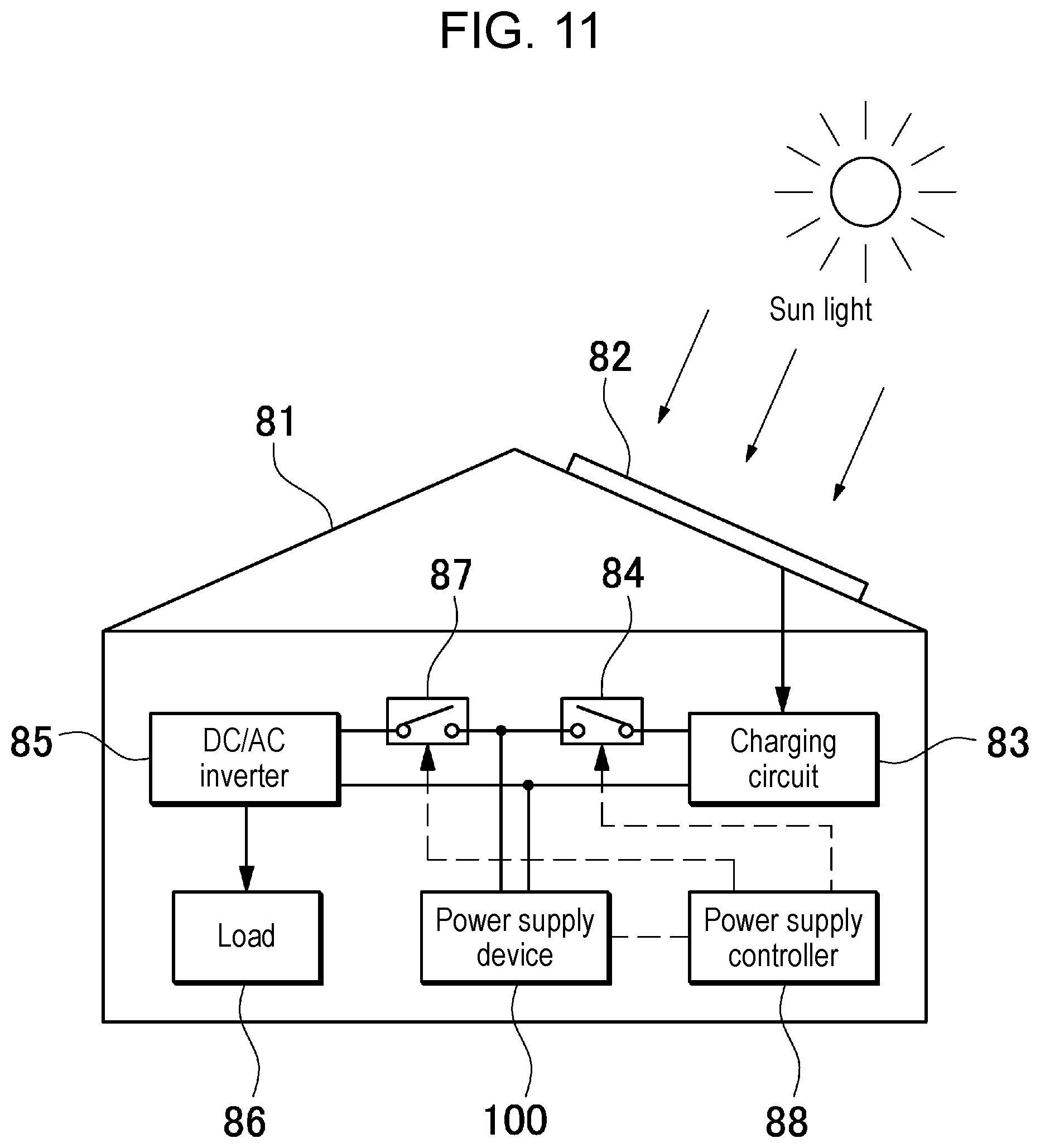Patent US12315948 Figure 8 – Power supply device and vehicle and power storage device having same