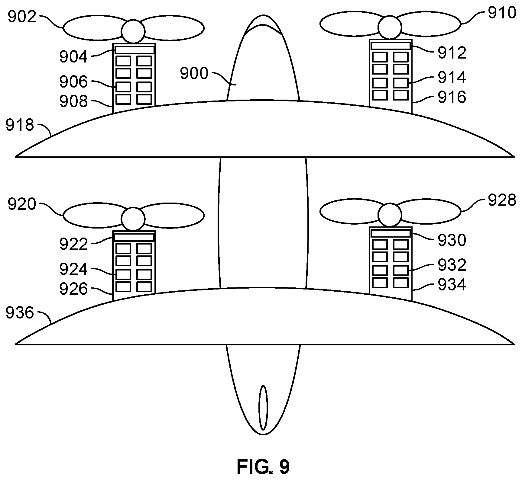 Patent US12315949 Figure 9 – Pressure-based battery ejection system