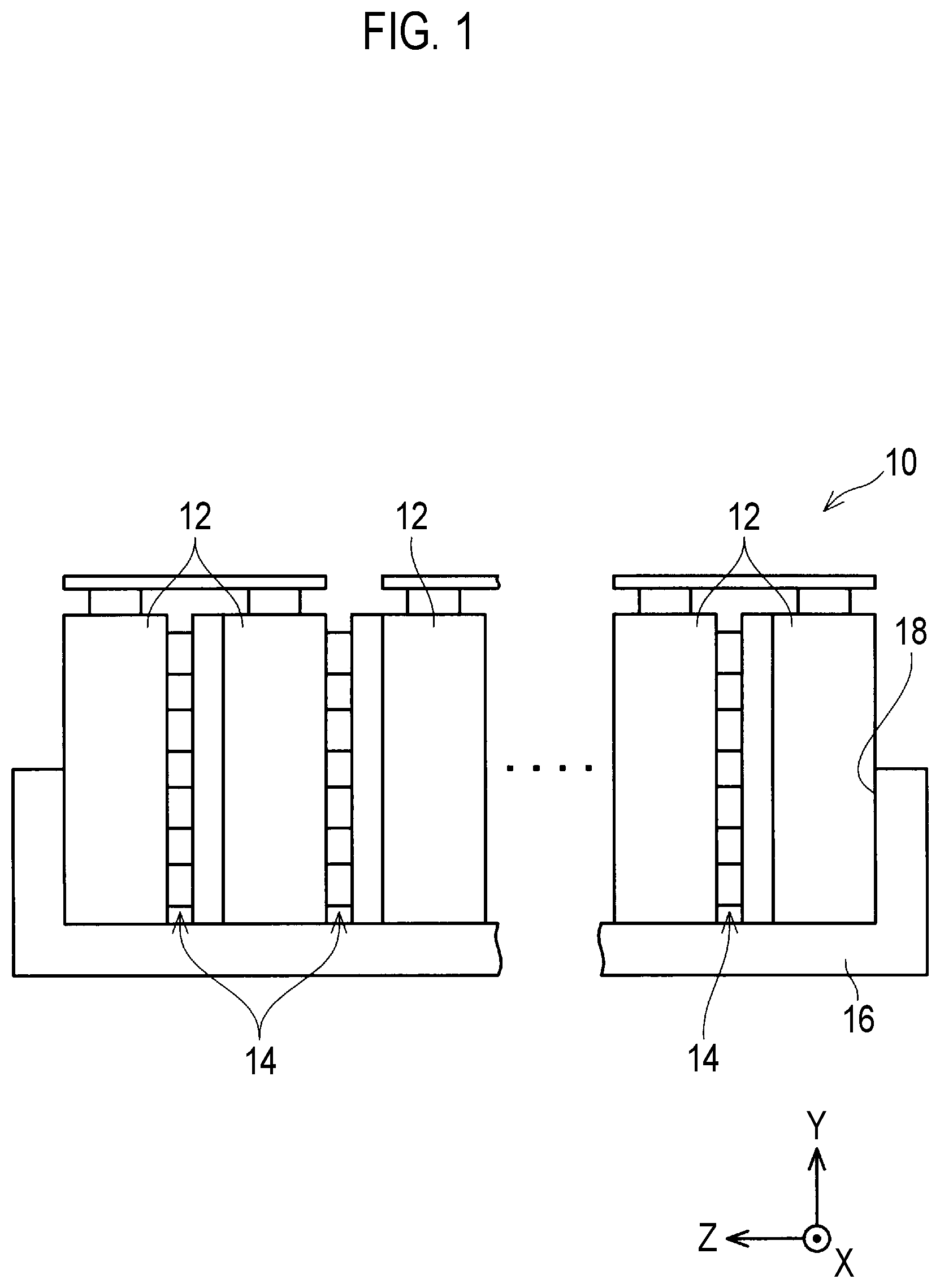 Patent US12315952 Figure 1 – Battery module