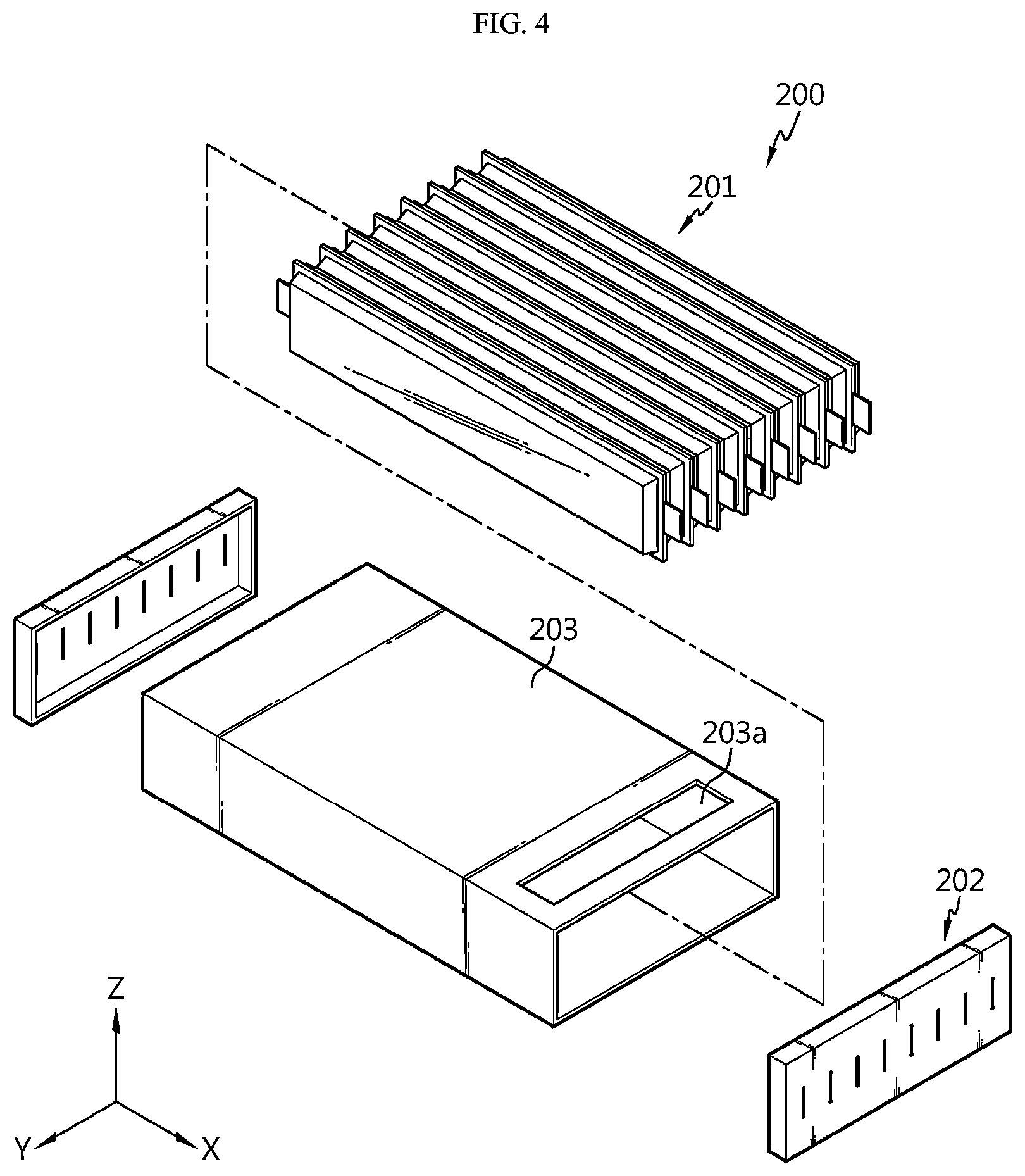 Patent US12315953 Figure 3 – Battery pack and vehicle including the same