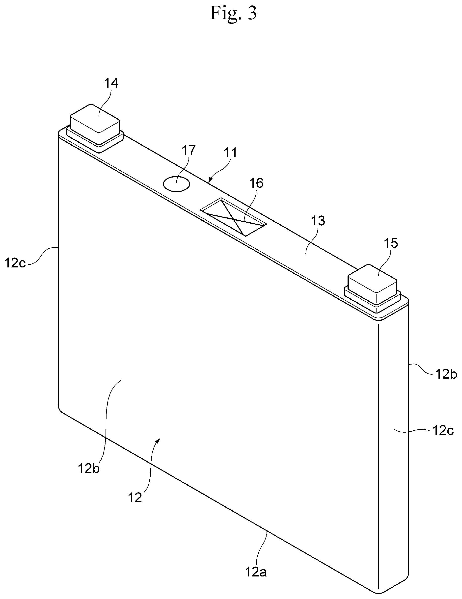 Patent US12315954 Figure 3 – Secondary battery module