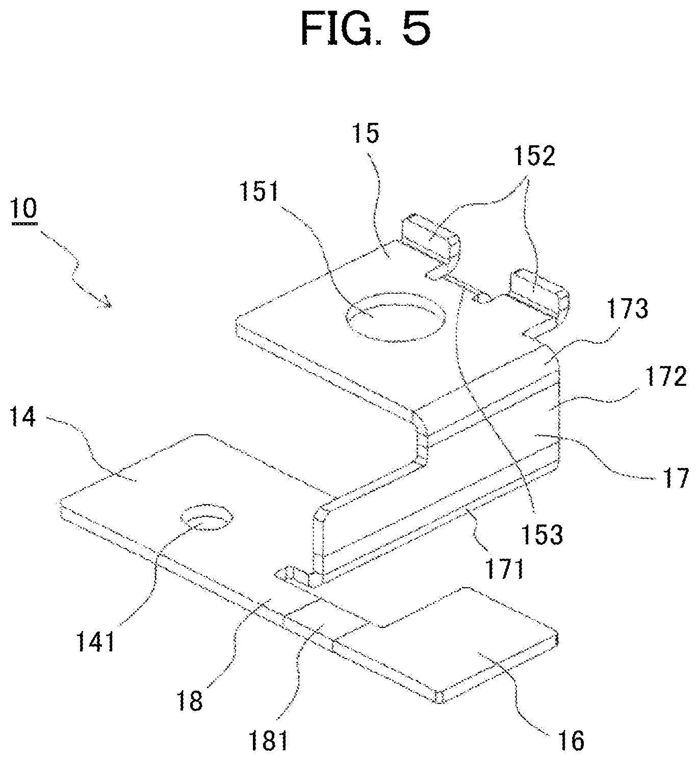 Patent US12315955 Figure 5 – Secondary cell module