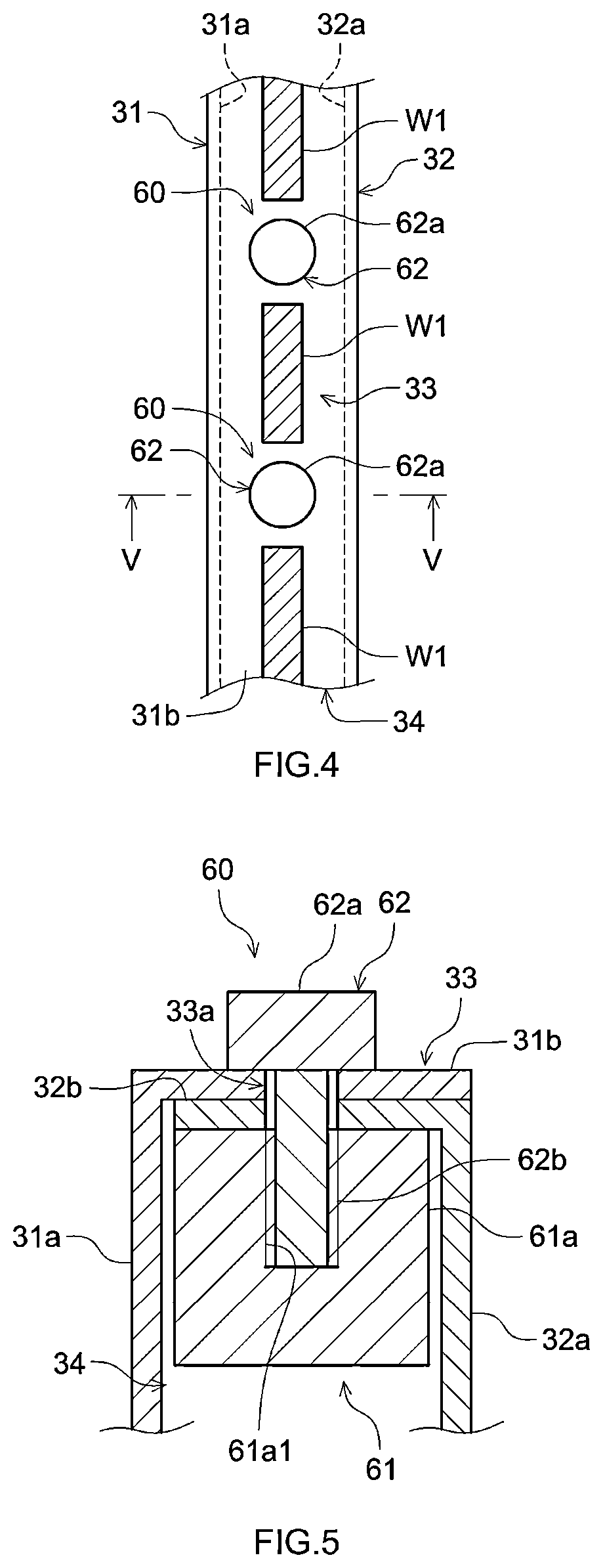 Patent US12315958 Figure 3 – Connection structure of laminate cells, battery pack, and method of connecting laminate cells