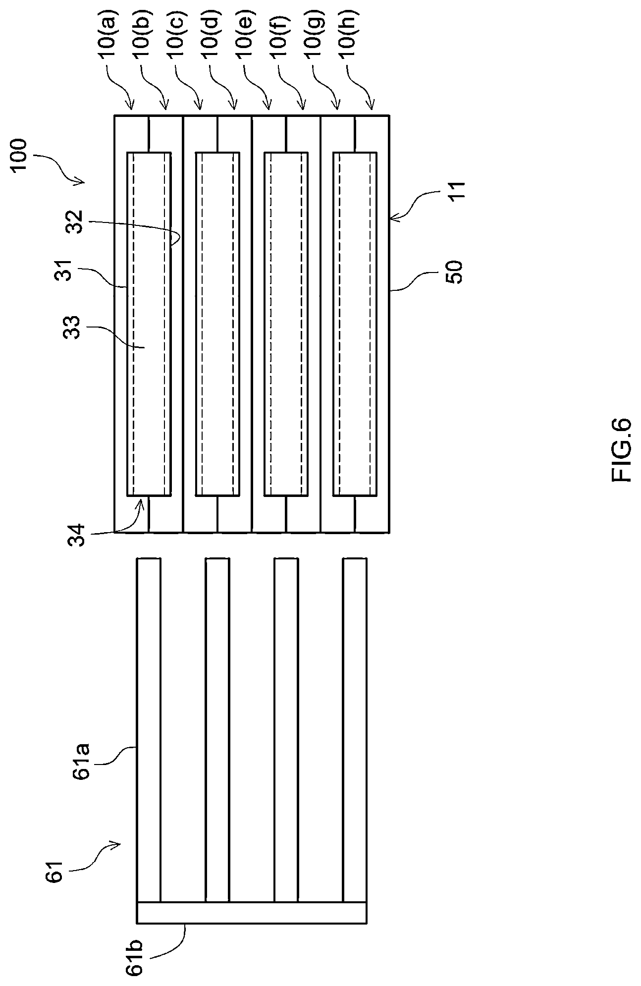 Patent US12315958 Figure 4 – Connection structure of laminate cells, battery pack, and method of connecting laminate cells