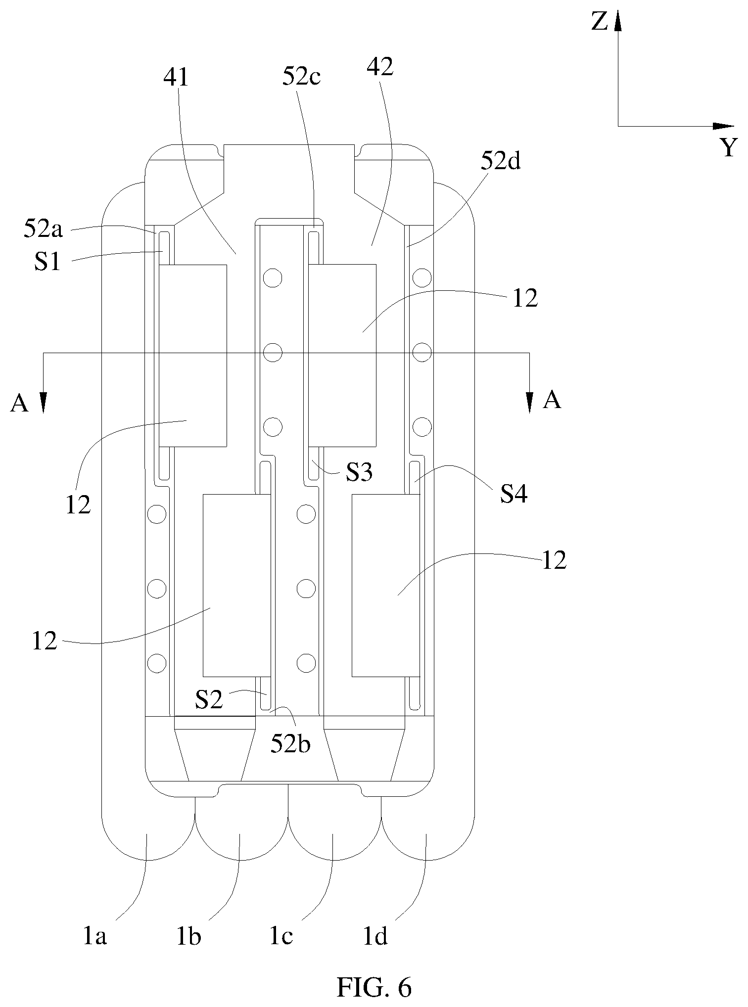 Patent US12315959 Figure 4 – Secondary battery comprising insulation member
