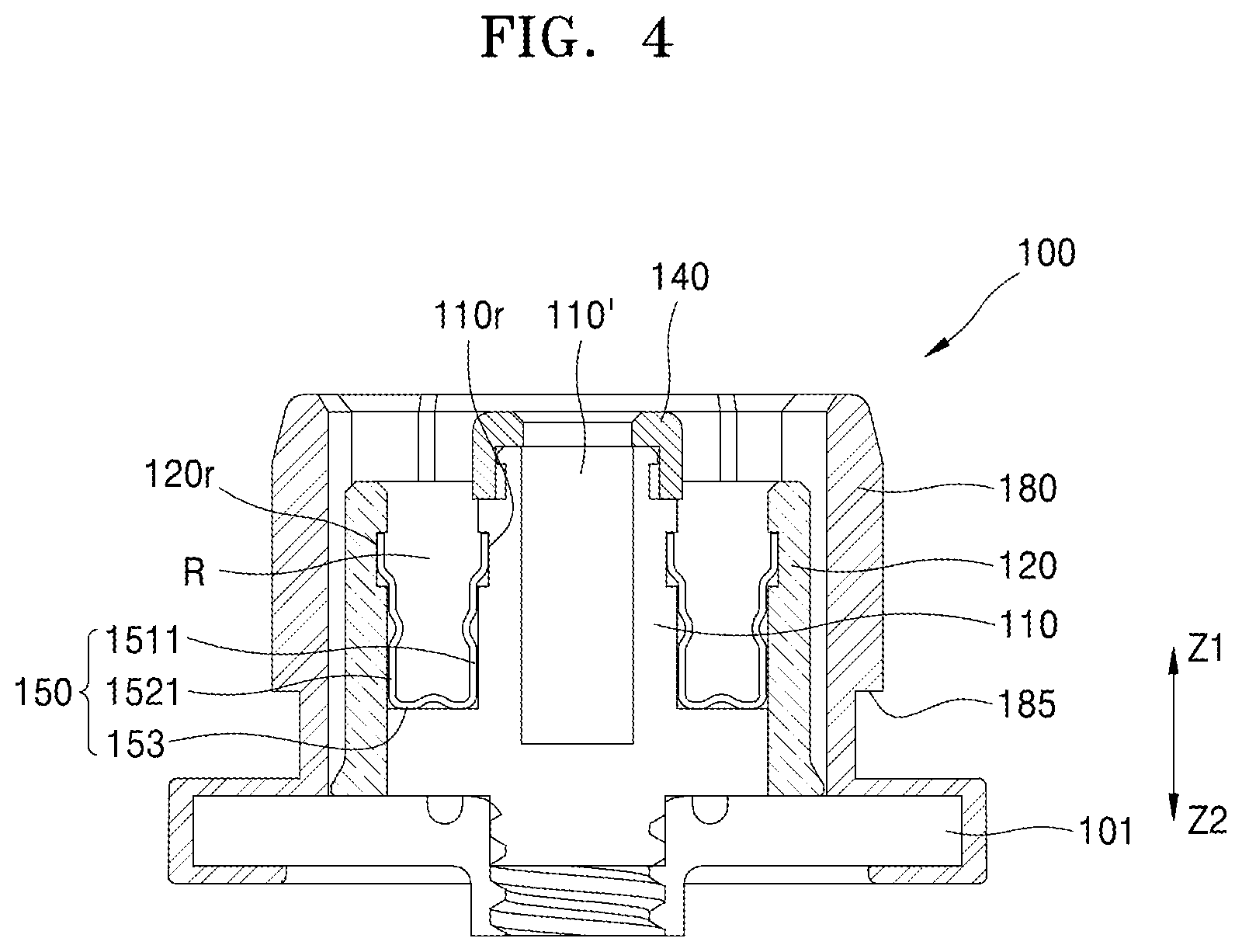 Patent US12315962 Figure 4 – Battery pack