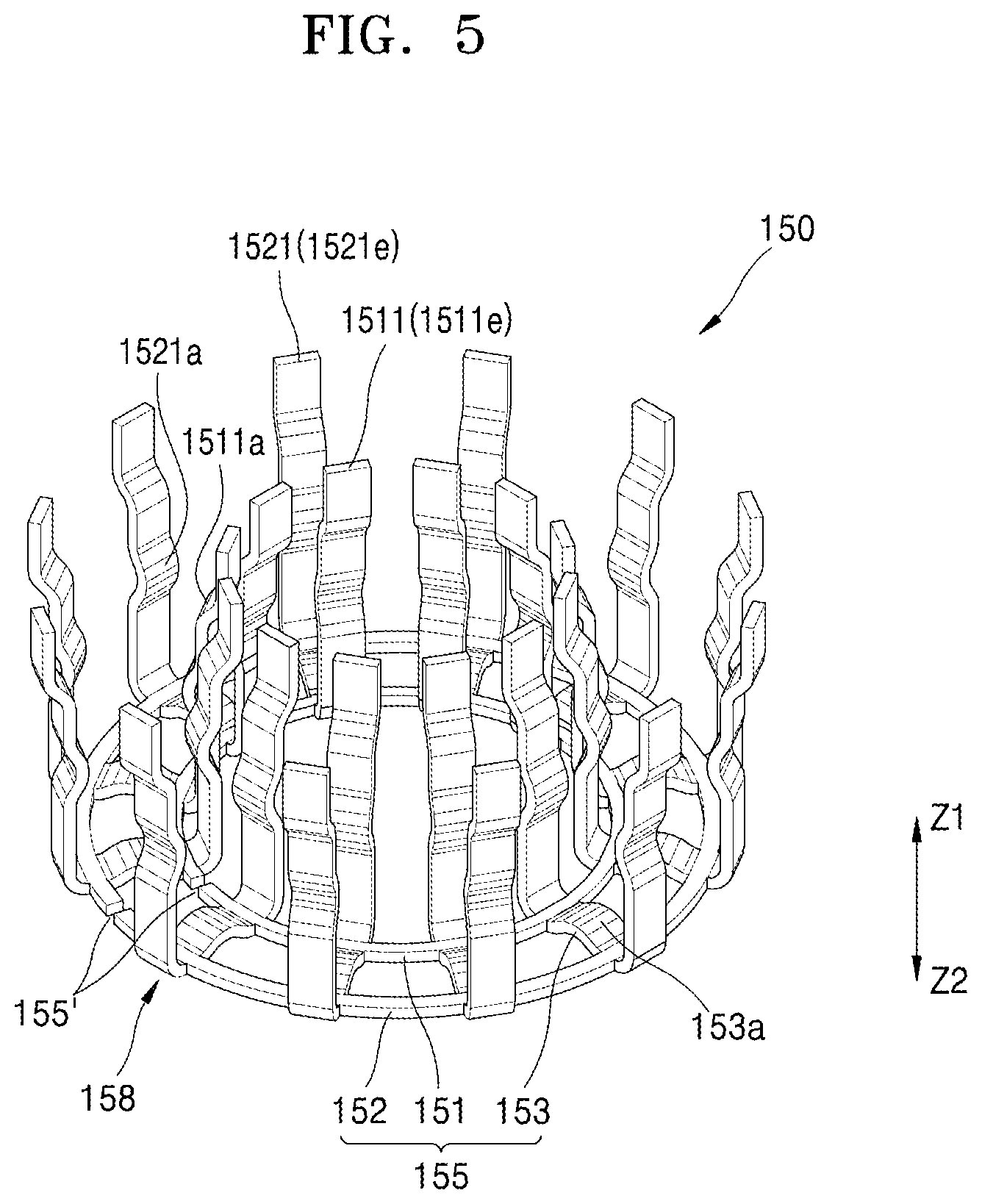Patent US12315962 Figure 5 – Battery pack