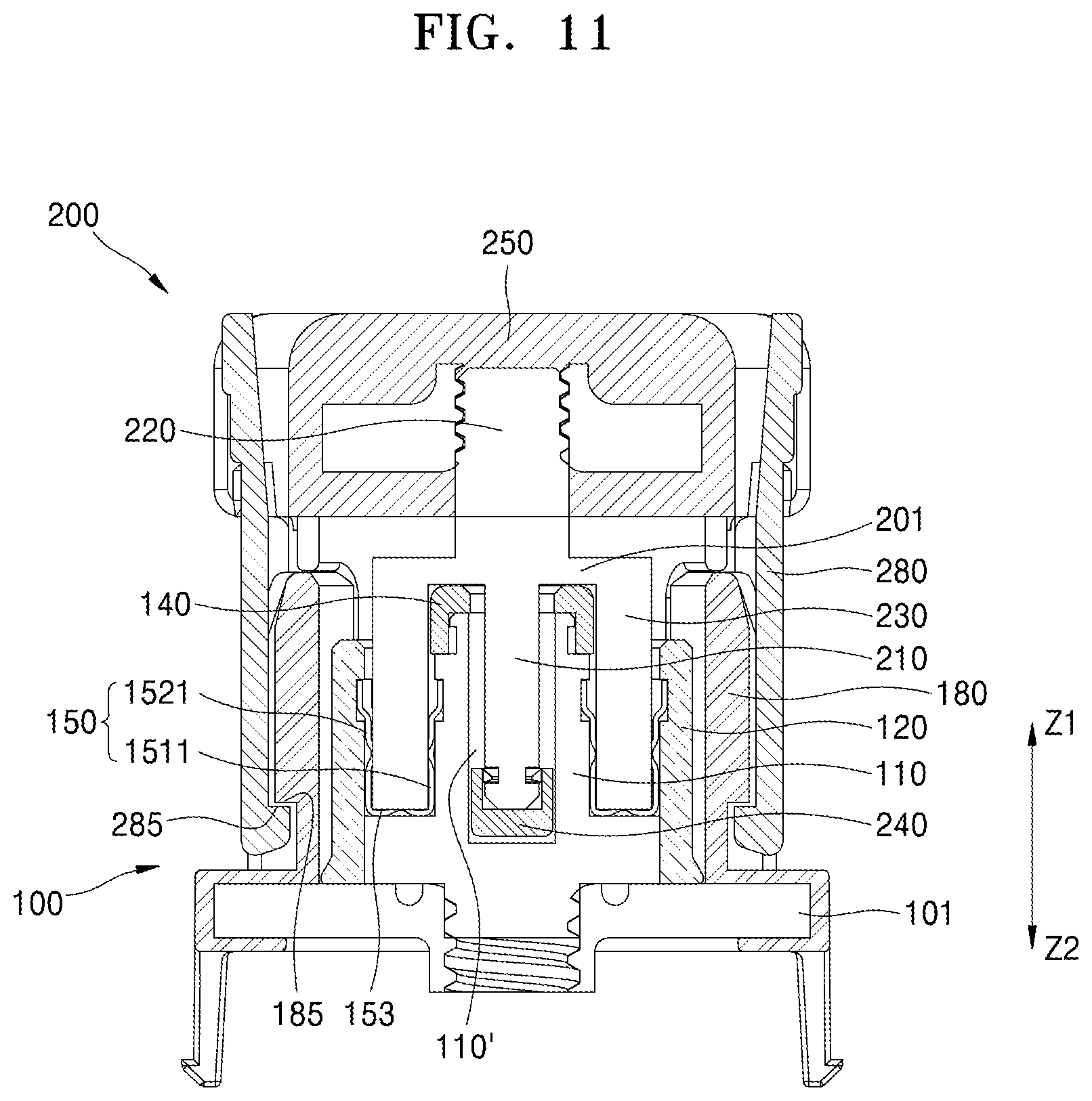 Patent US12315962 Figure 11 – Battery pack