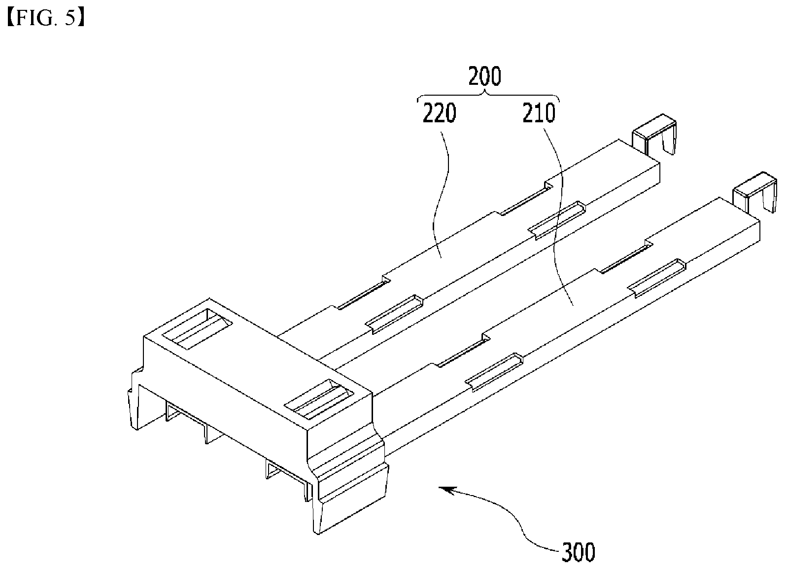 Patent US12315964 Figure 5 – Battery module and battery pack including the same