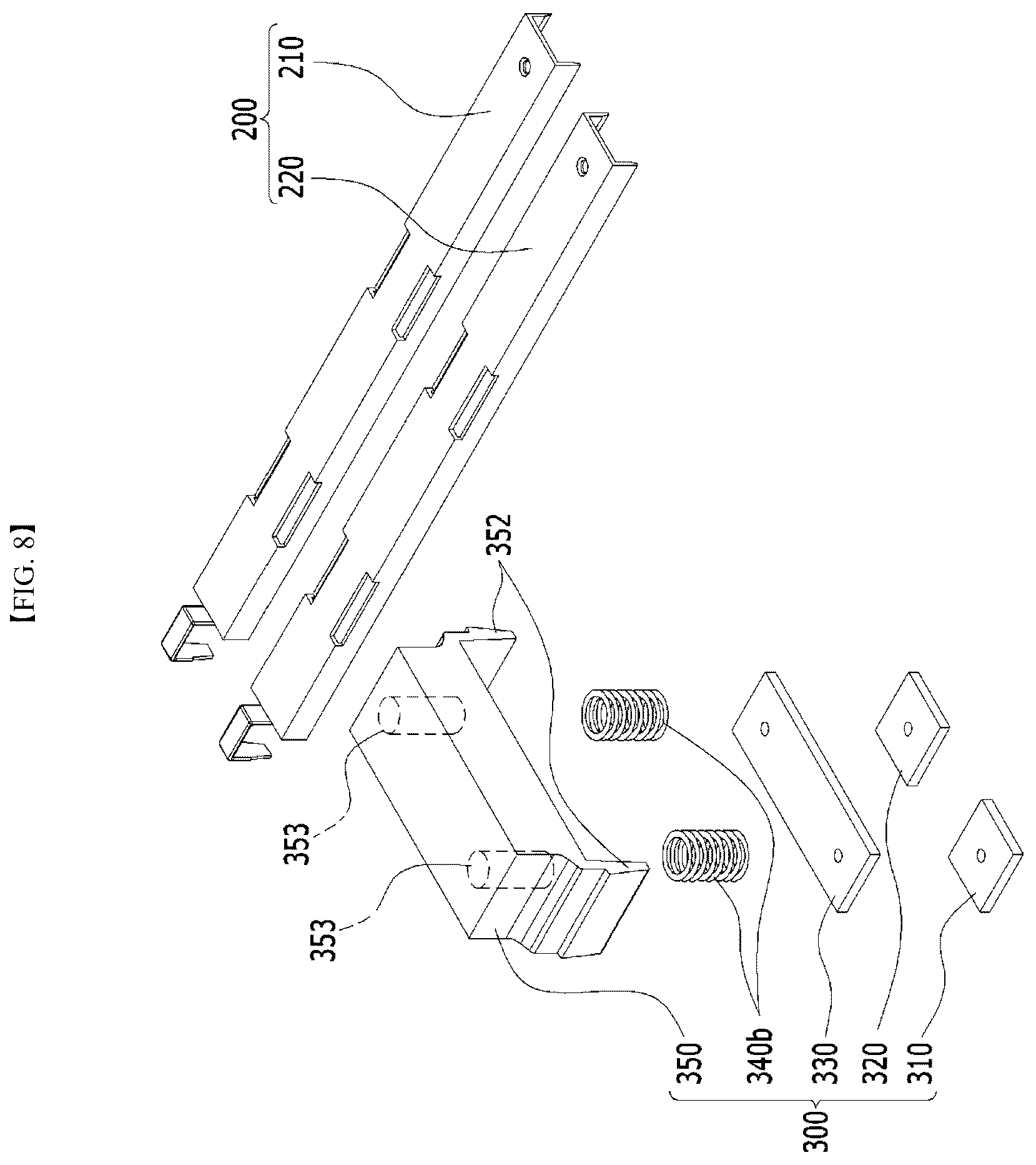Patent US12315964 Figure 8 – Battery module and battery pack including the same