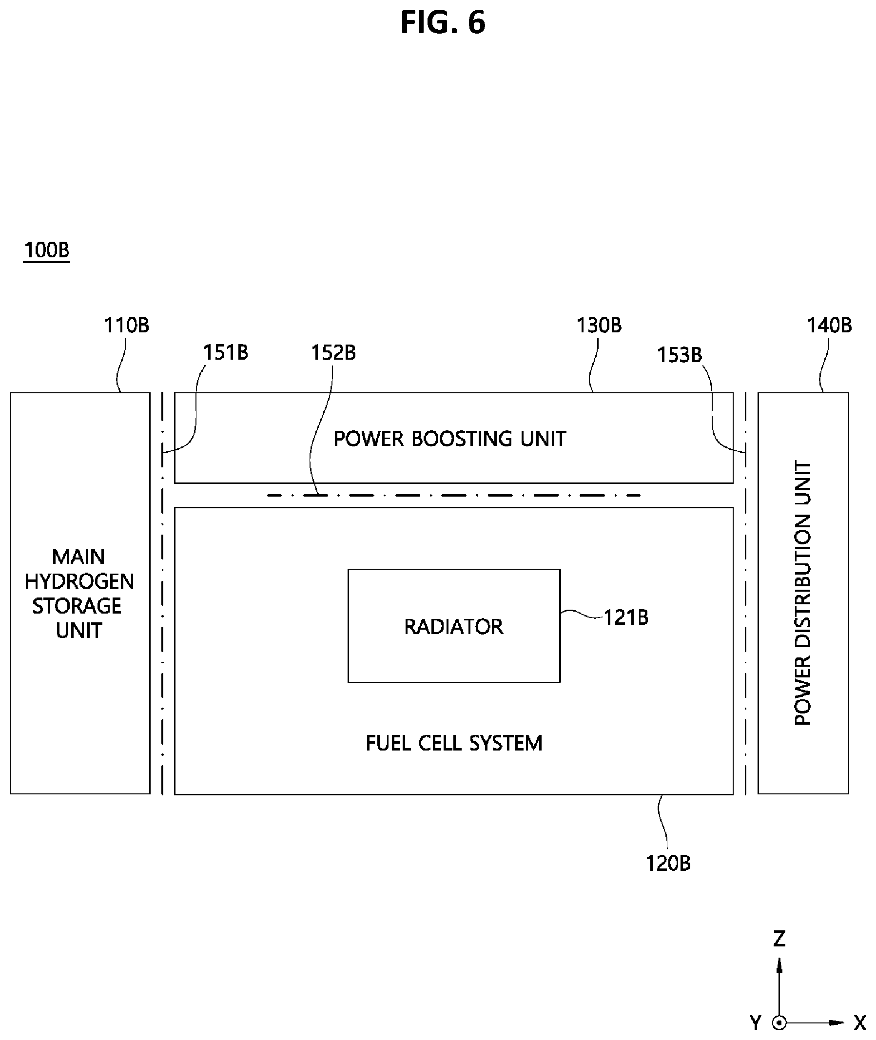 Patent US12315970 Figure 6 – Fuel cell power generation system