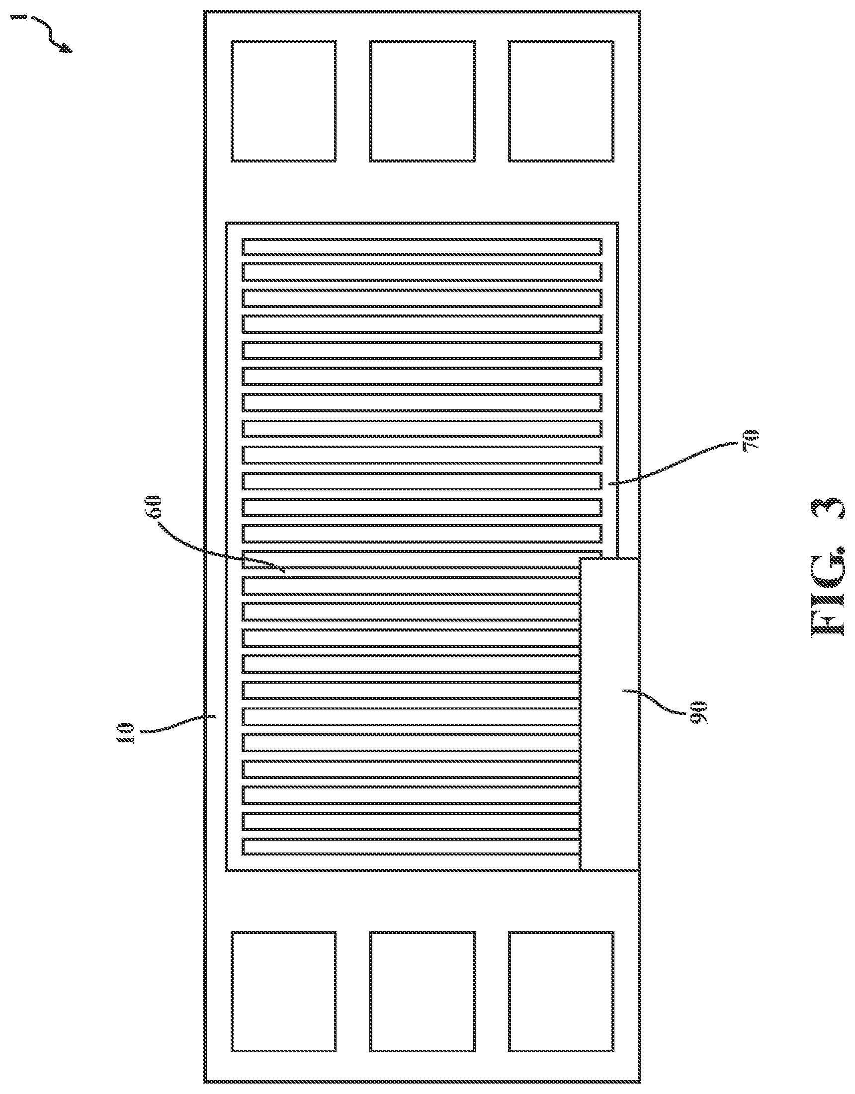 Patent US12315973 Figure 3 – System for fuel cell membrane edge protection via a gas diffusion layer including patterned wettability