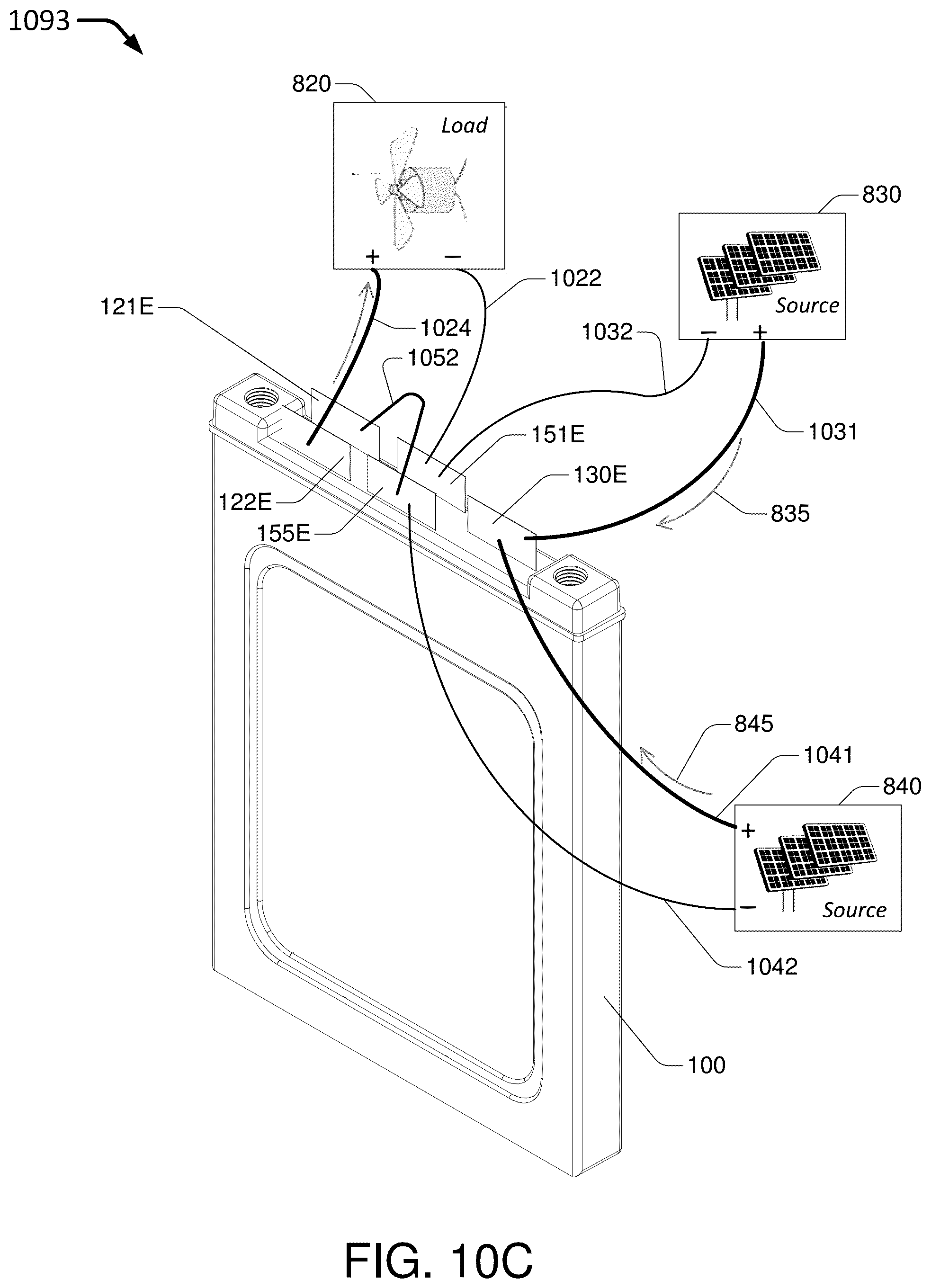 Patent US12315975 Figure 19 – Fuel cell with simultaneous charging and discharging function