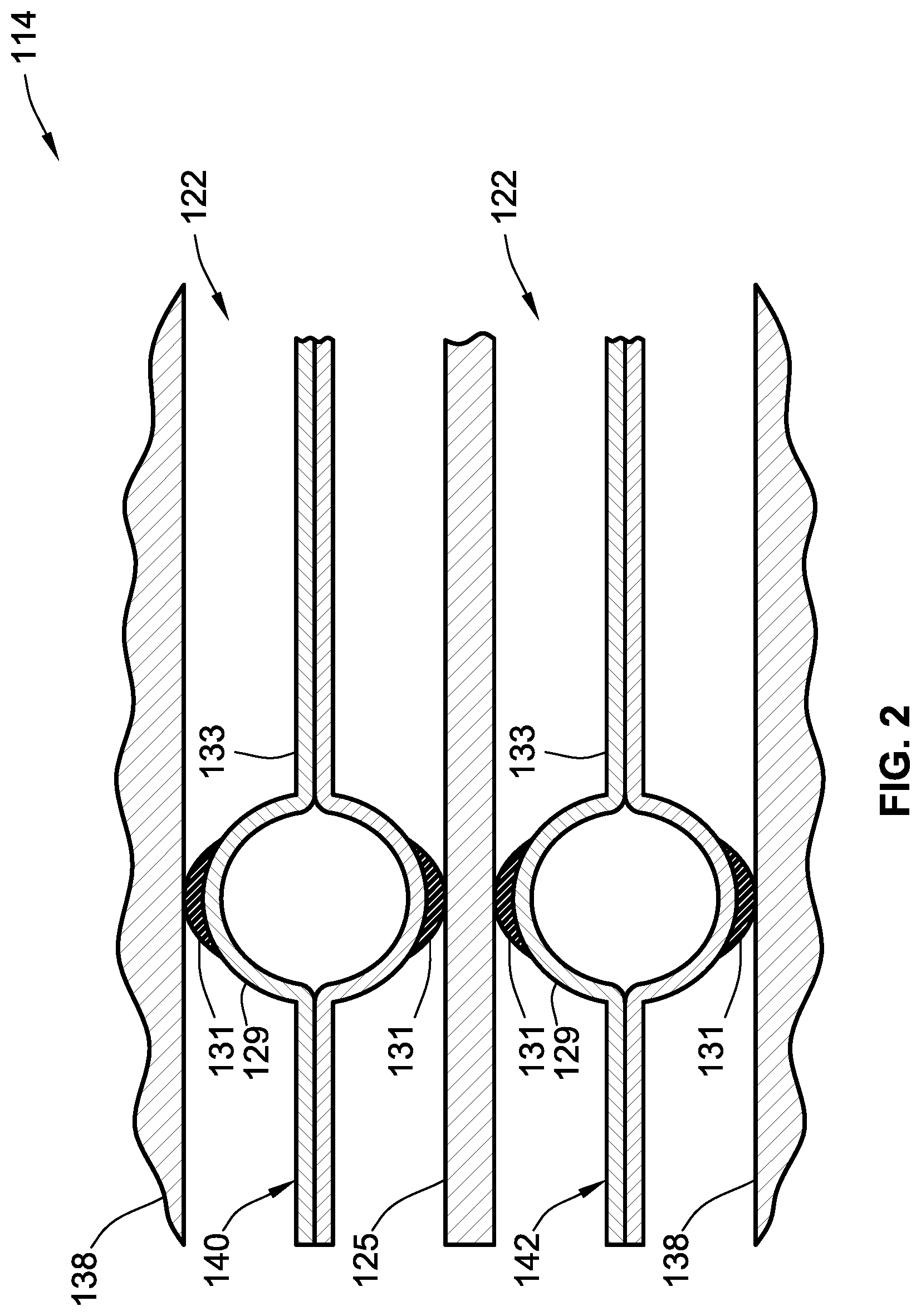 Patent US12315977 Figure 2 – Shock-force mitigation systems and methods for electrochemical fuel cell stacks