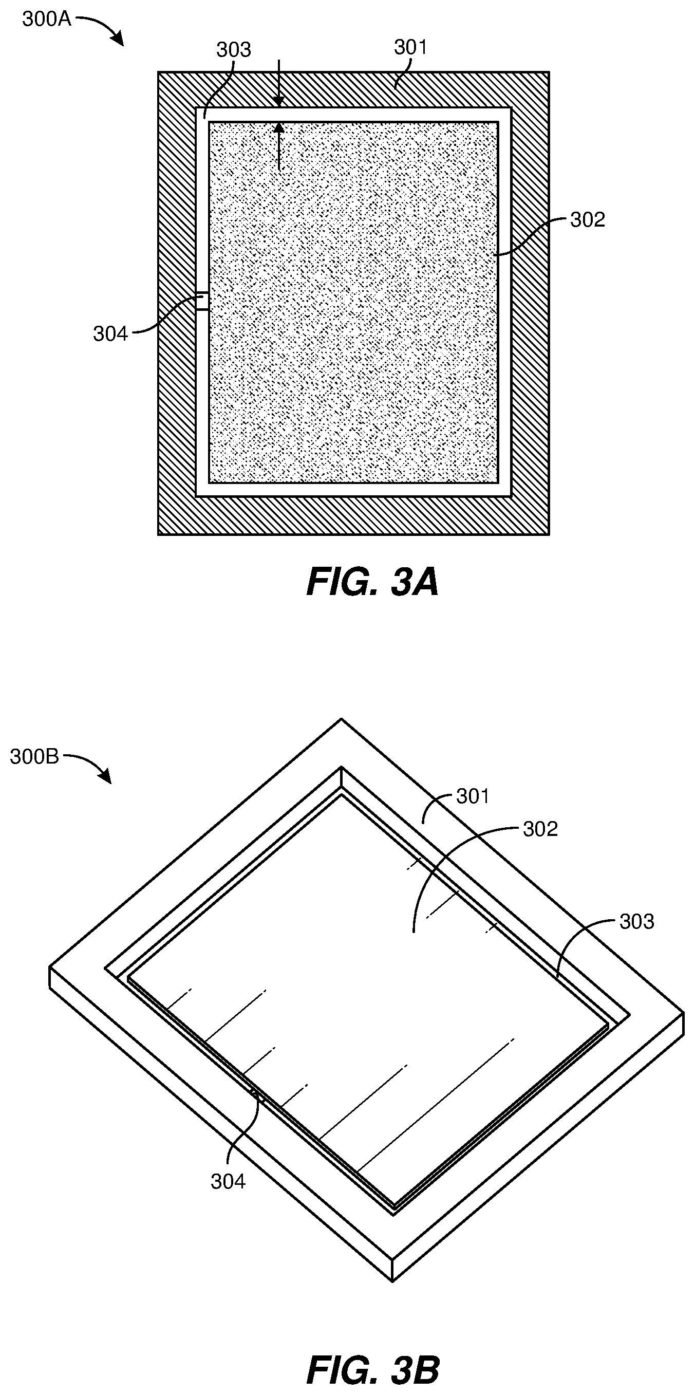 Patent US12315984 Figure 3 – Transparent antenna coexisting with other transparent structures in augmented reality glass lenses