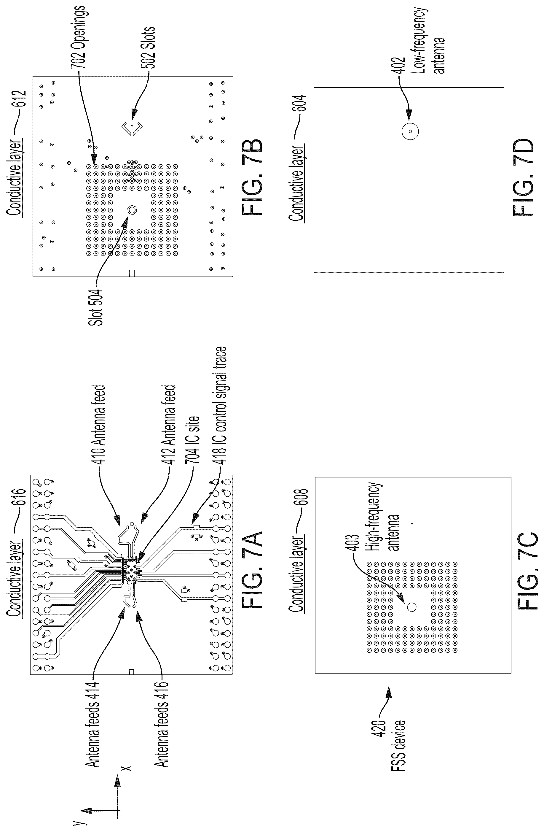 Patent US12315985 Figure 8 – Antennas for radio-frequency localization