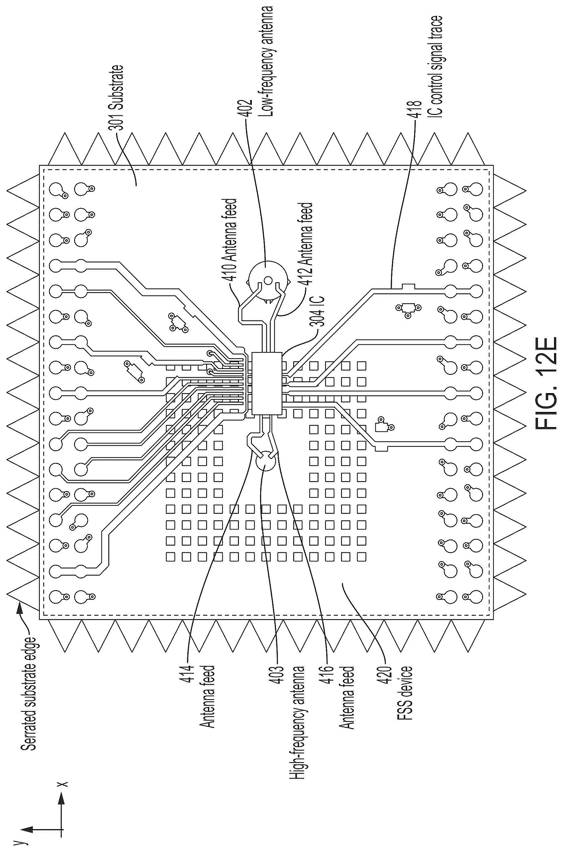 Patent US12315985 Figure 16 – Antennas for radio-frequency localization