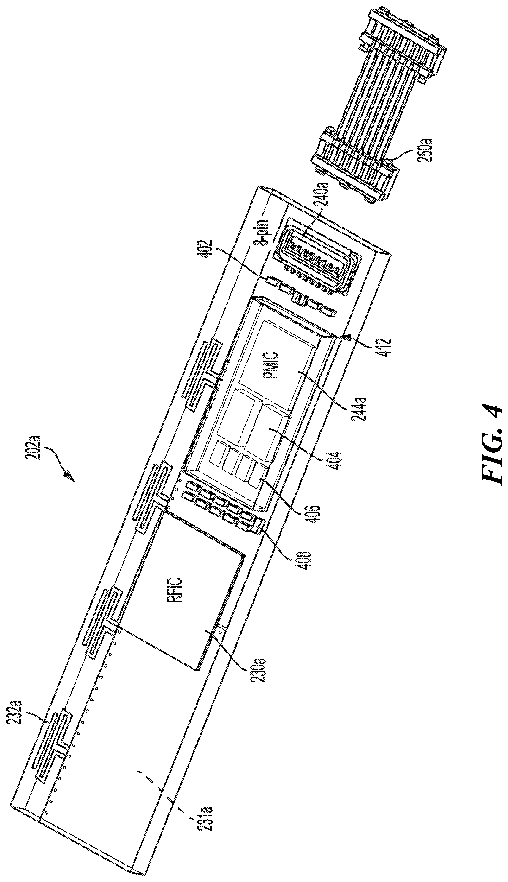 Patent US12315986 Figure 4 – Antenna and device configurations