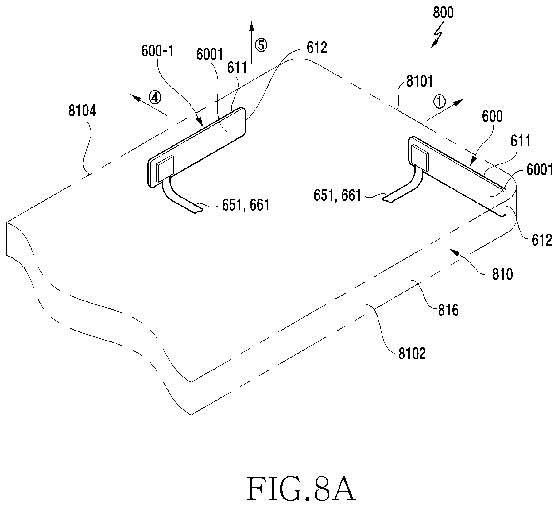 Patent US12315988 Figure 12 – Arrangement structure for communication device and electronic device including the same