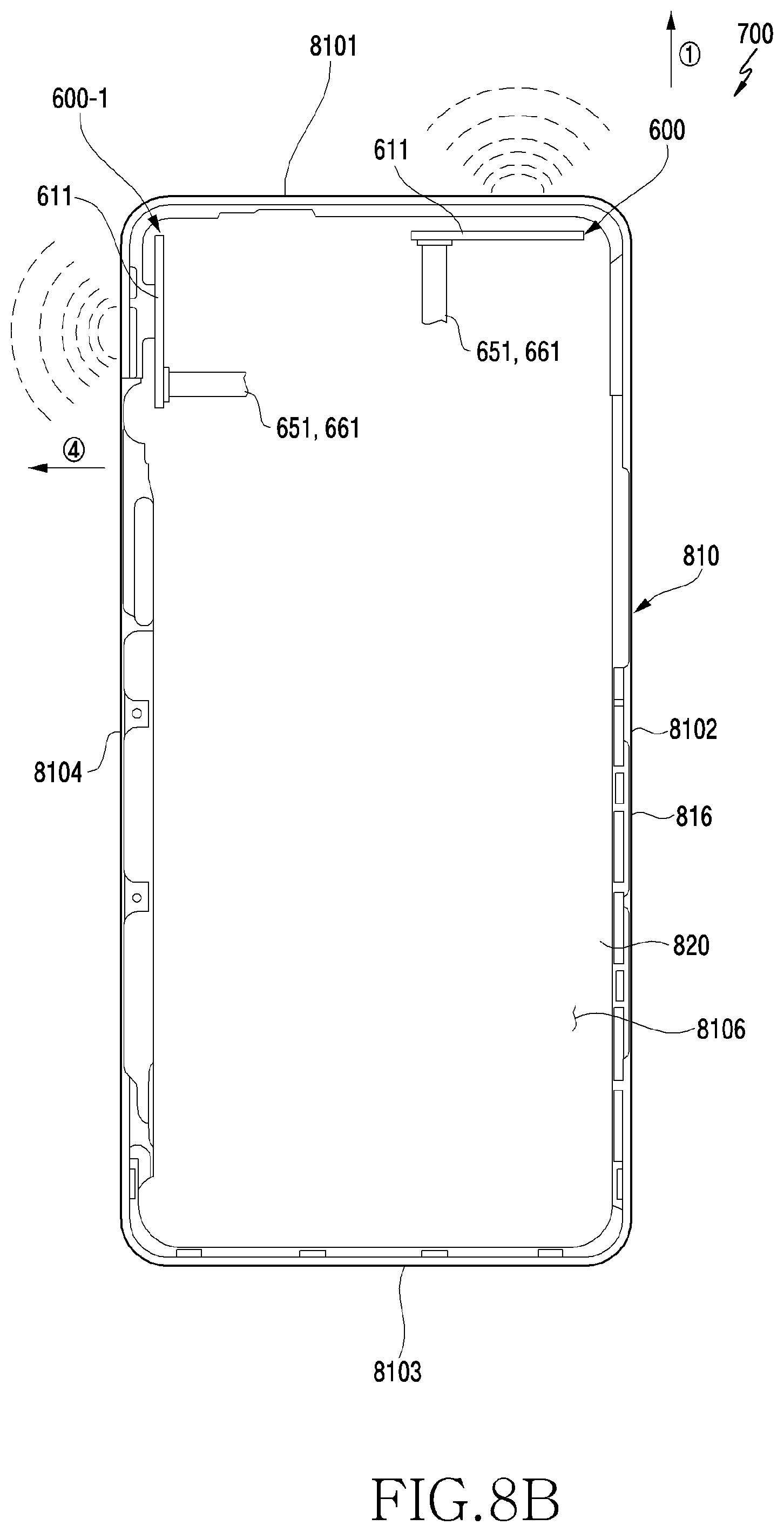 Patent US12315988 Figure 13 – Arrangement structure for communication device and electronic device including the same