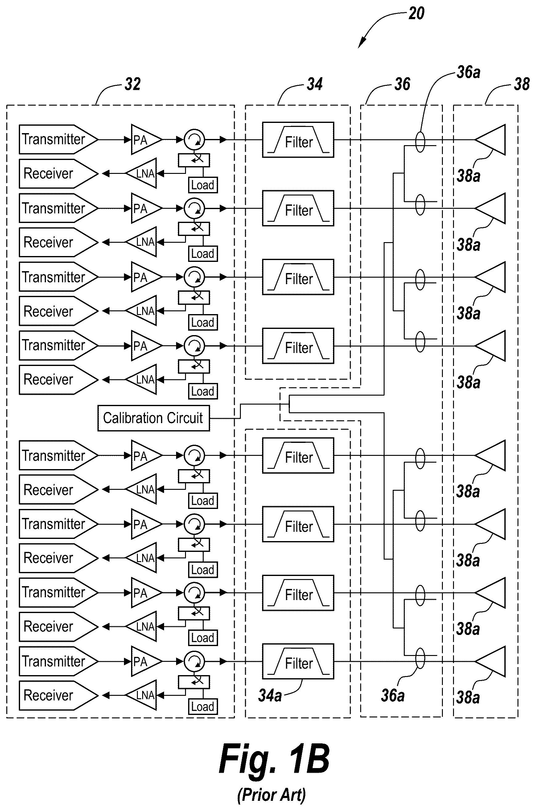 Patent US12315990 Figure 2 – Base station antenna with high performance active antenna system (AAS) integrated therein