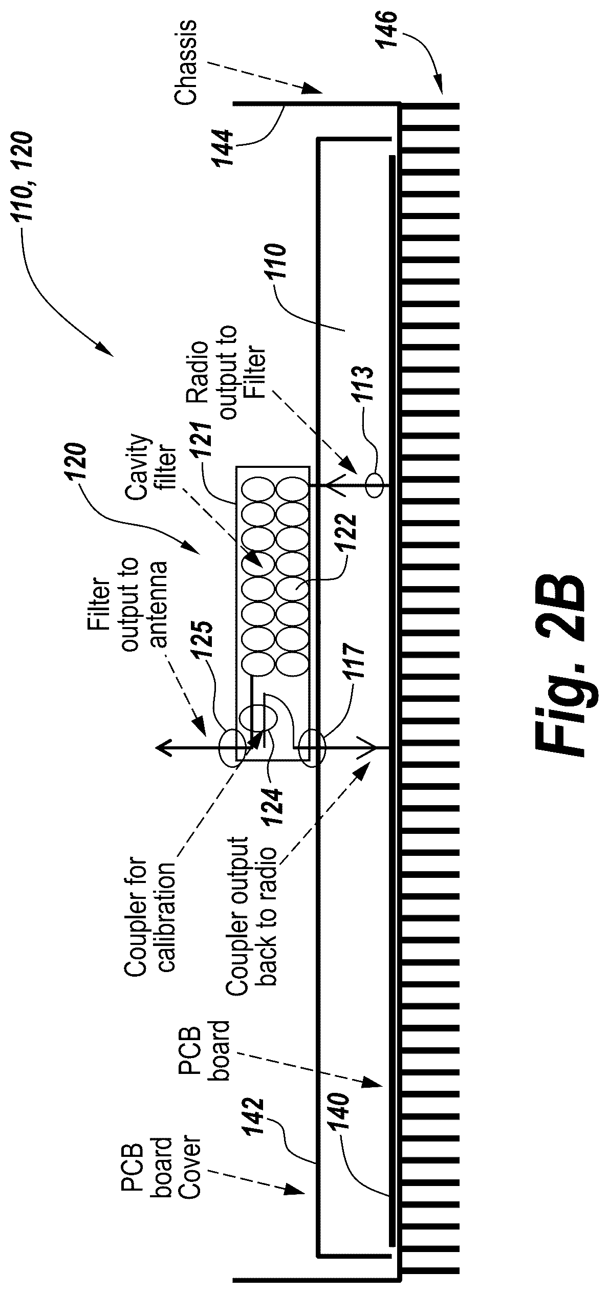 Patent US12315990 Figure 5 – Base station antenna with high performance active antenna system (AAS) integrated therein