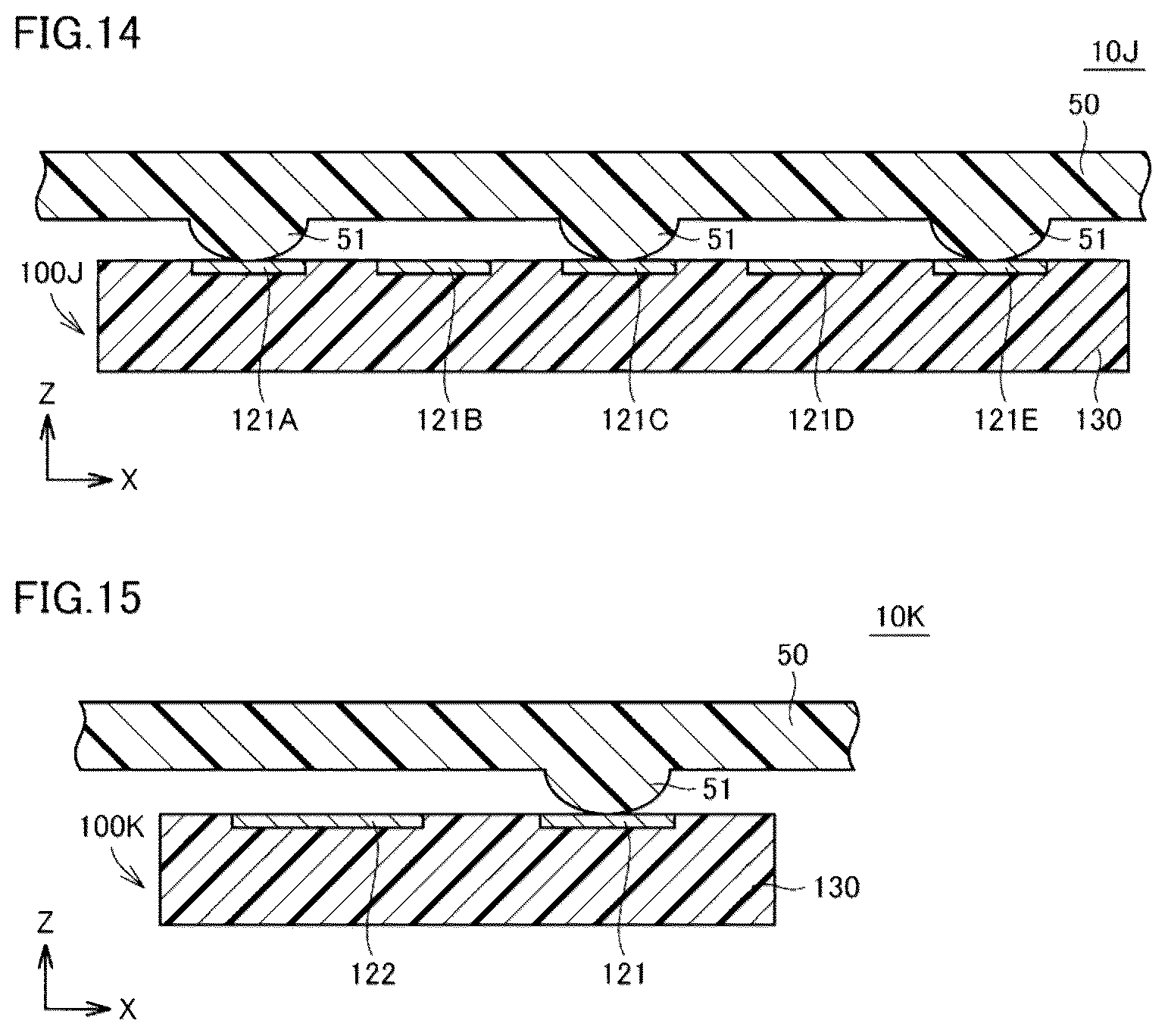 Patent US12315993 Figure 8 – Communication device including a pressing member in contact with a cover member and a dielectric substrate