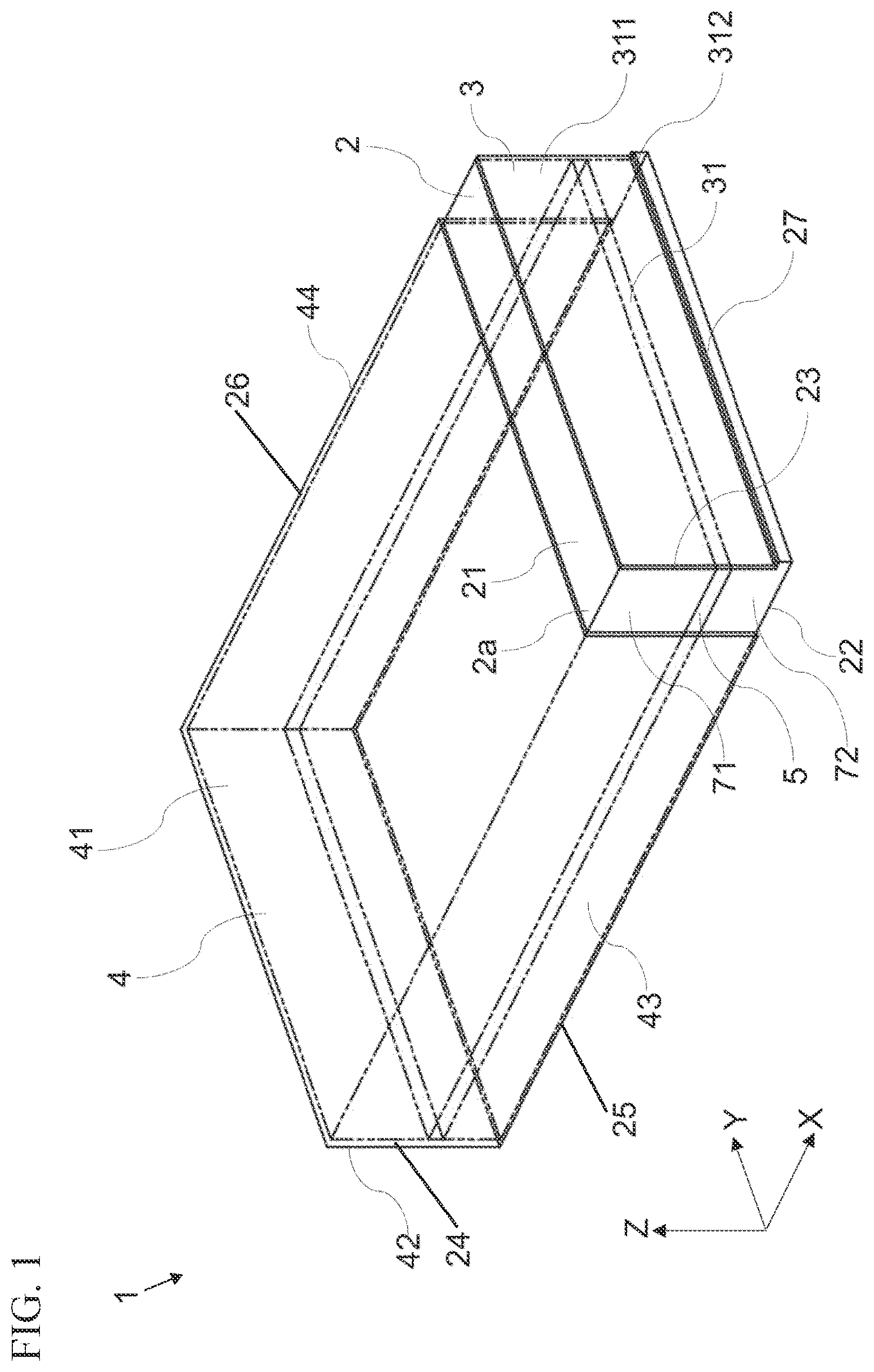 Patent US12315994 Figure 1 – Antenna module